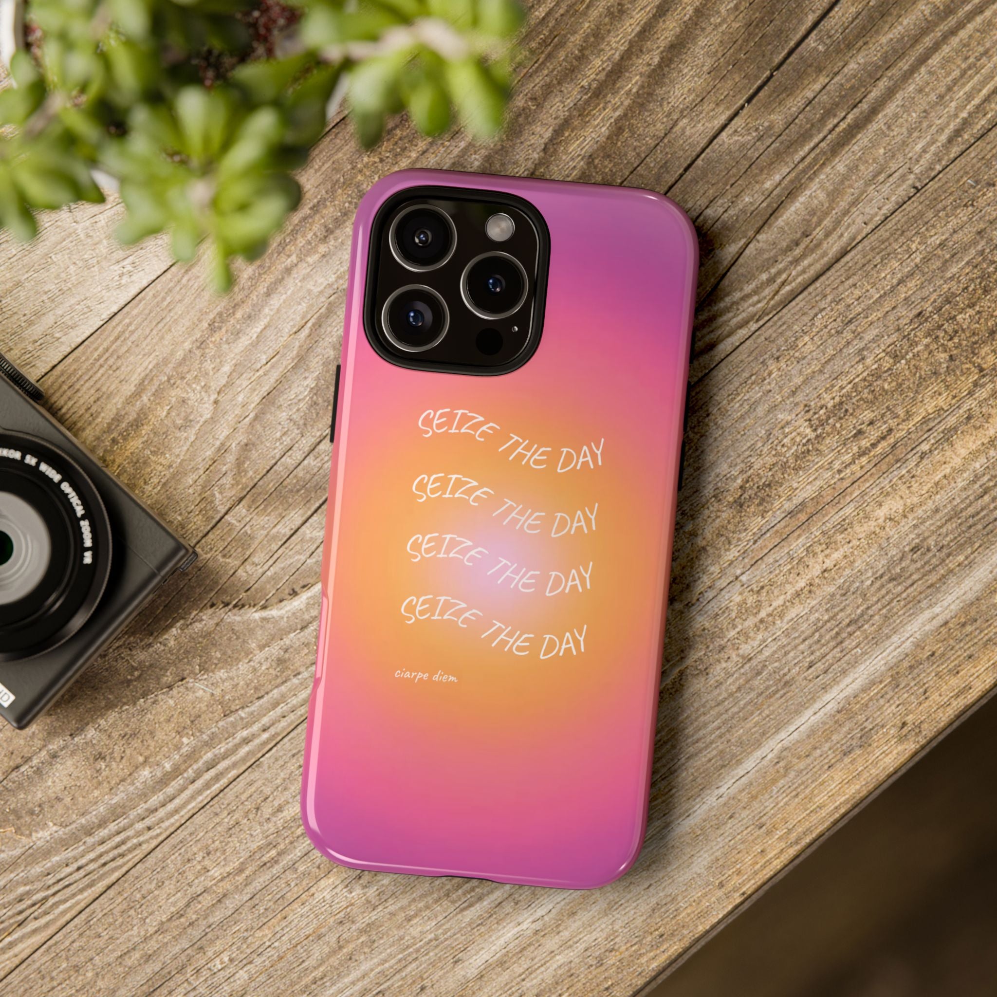 Sunbeam "Seize The Day" Gradient Protective Case
