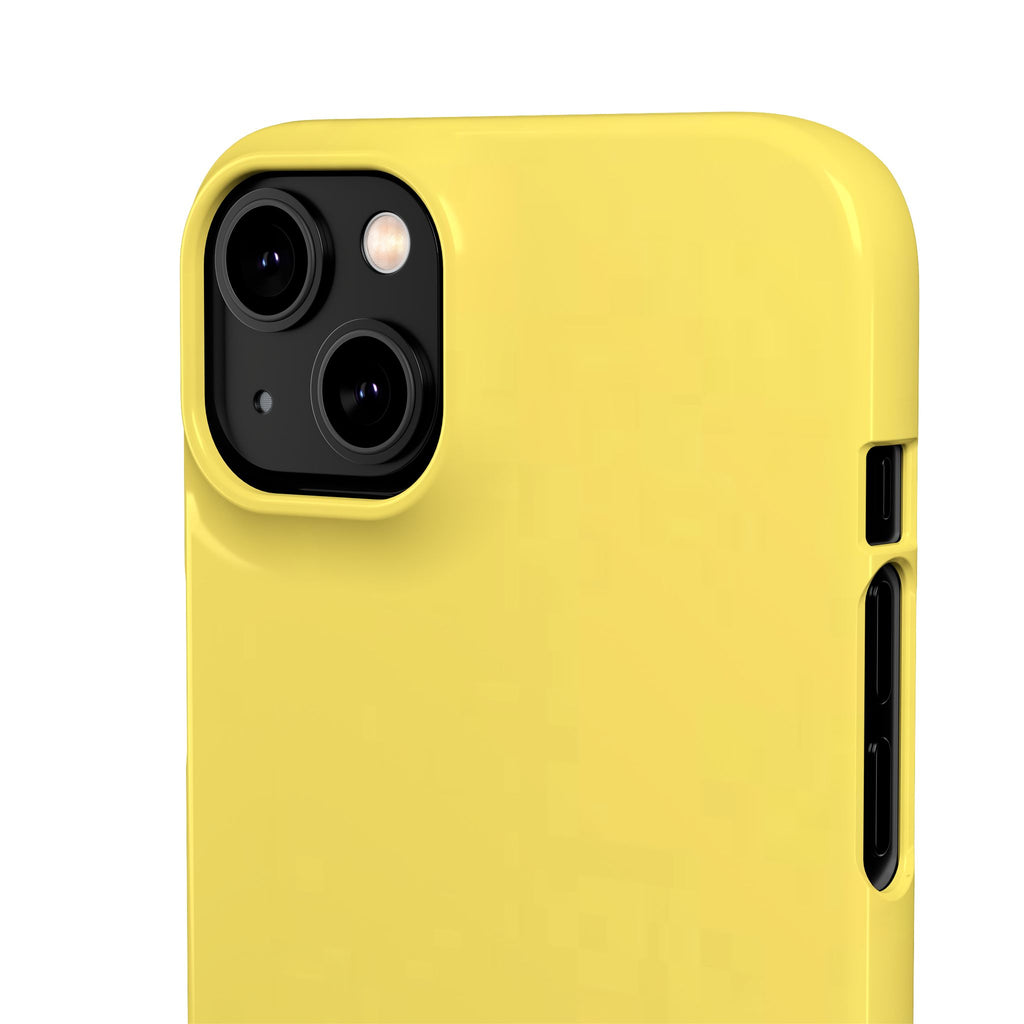 Yellow Snap Phone Case