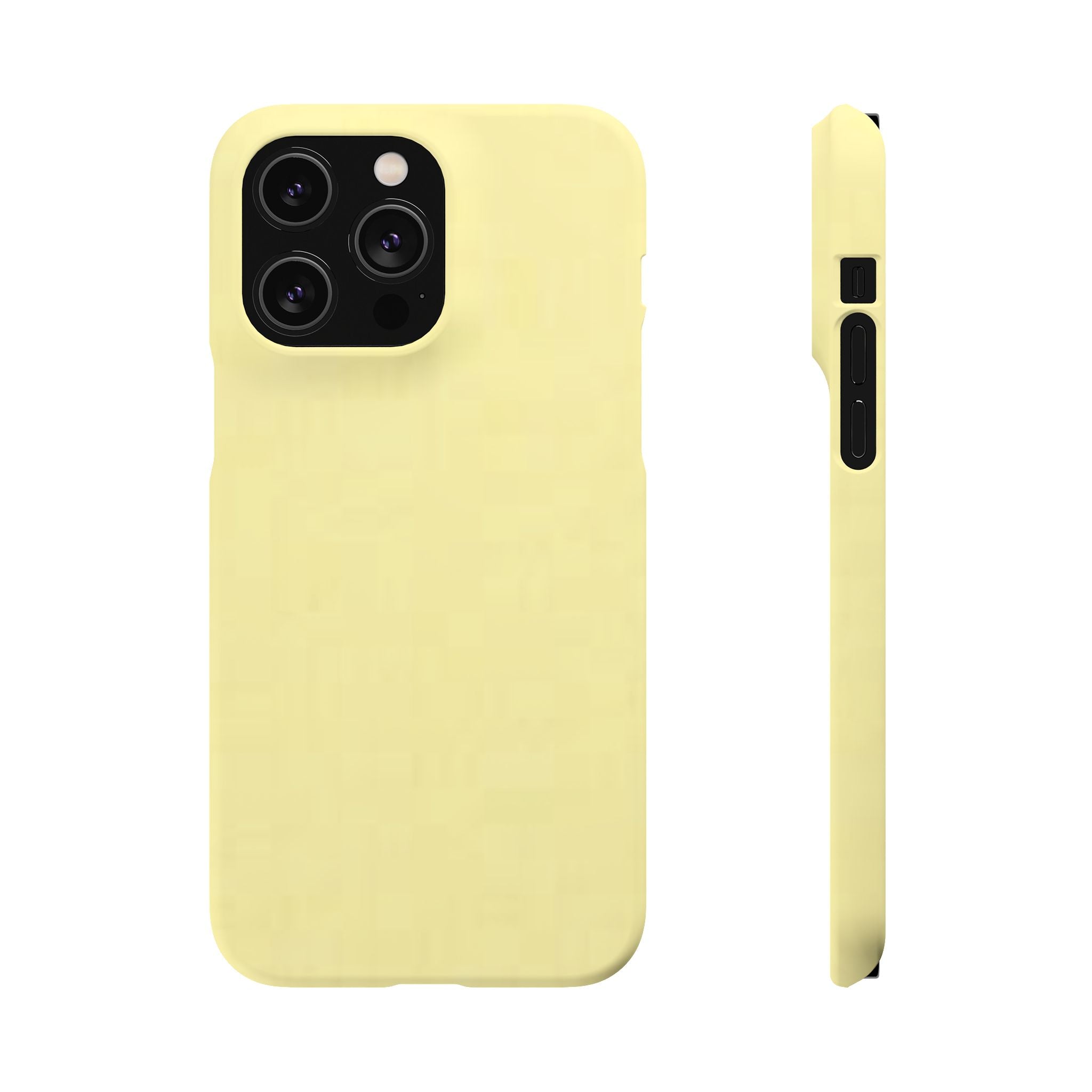 Pale Yellow Snap Phone Case