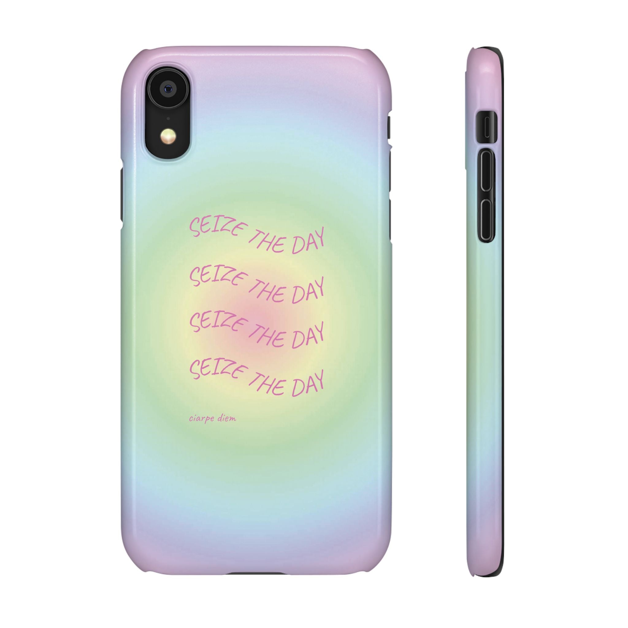 Carpe Diem Bermuda Halo Gradient Snap Phone Case