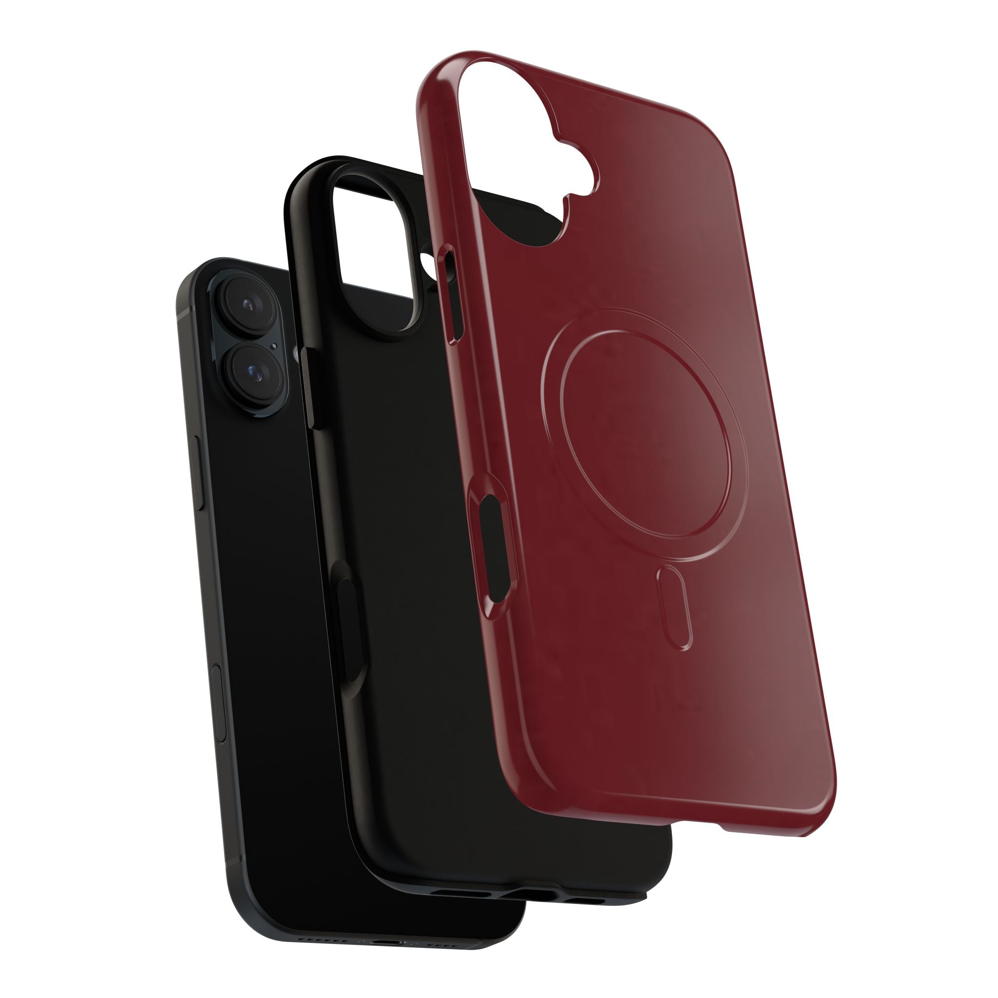 Dark Cherry MagSafe Protective Phone Case