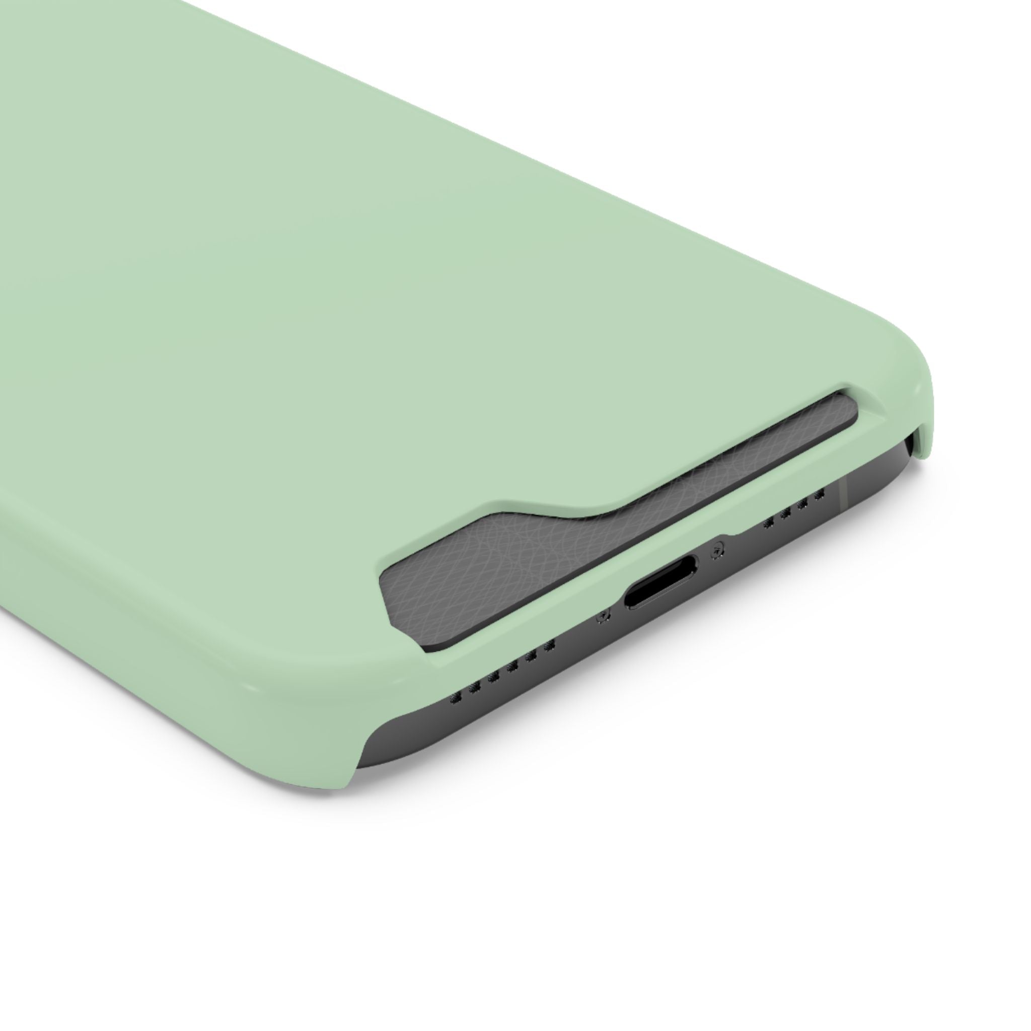 Mint Card-Holder Phone Case