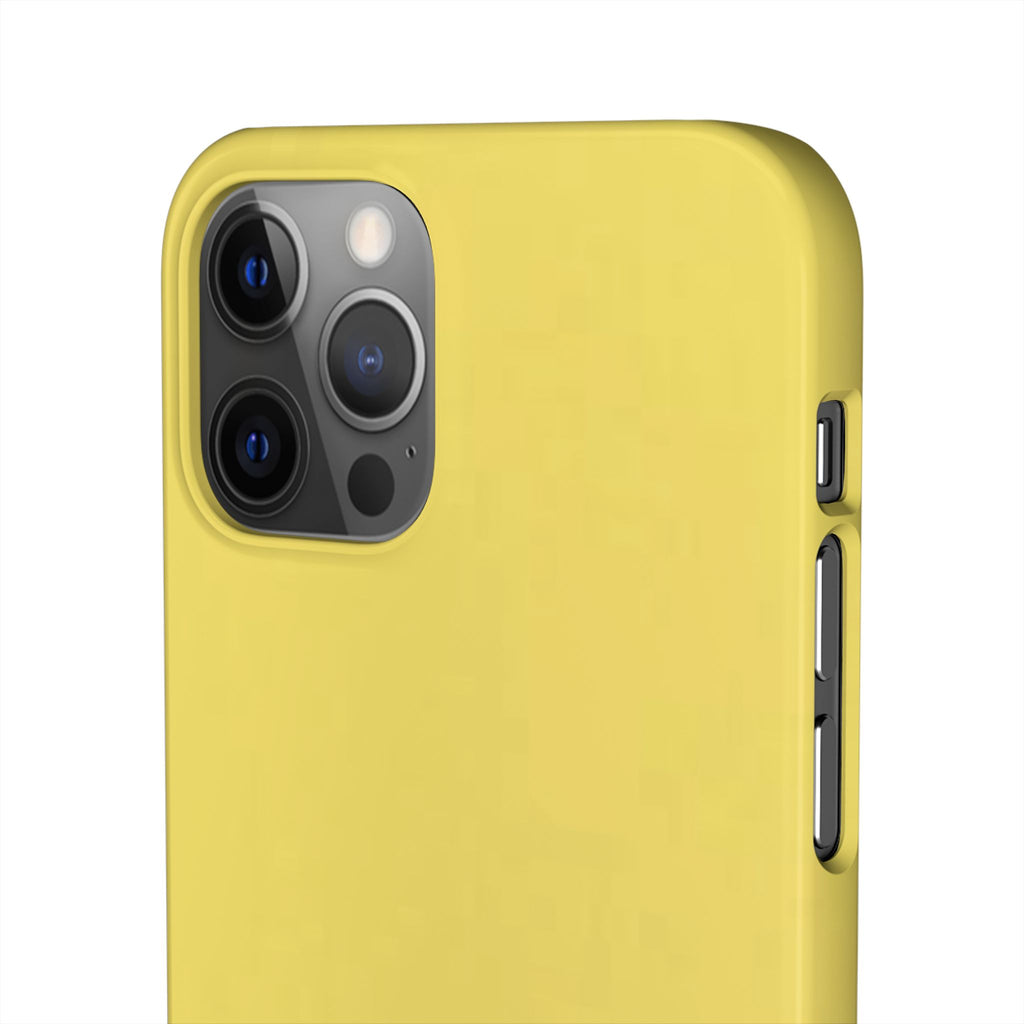 Yellow Snap Phone Case