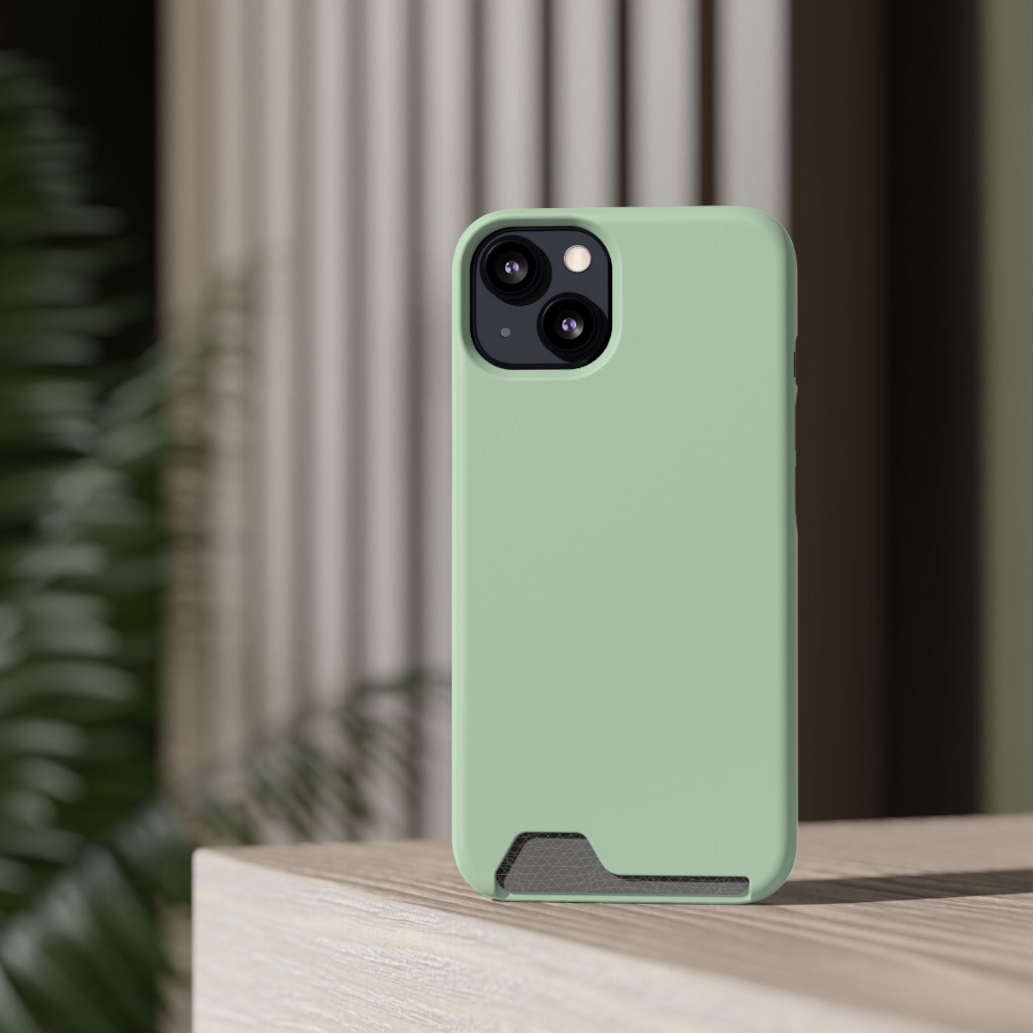 Mint Card-Holder Phone Case