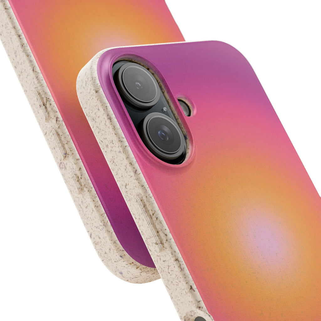 Sunset Glow Biodegradable Phone Case -  Eco-Friendly Cover