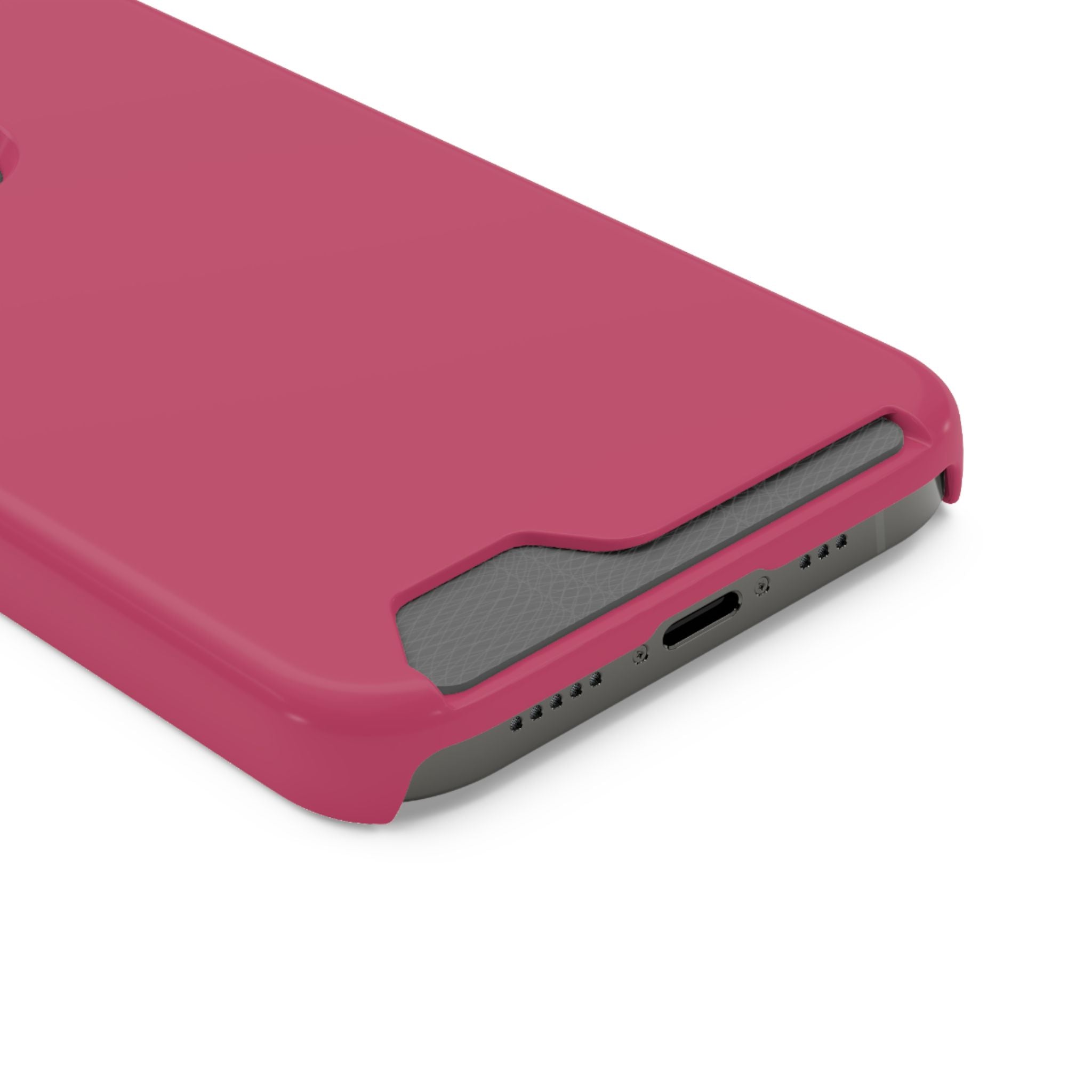 Raspberry Card Holder Phone Case