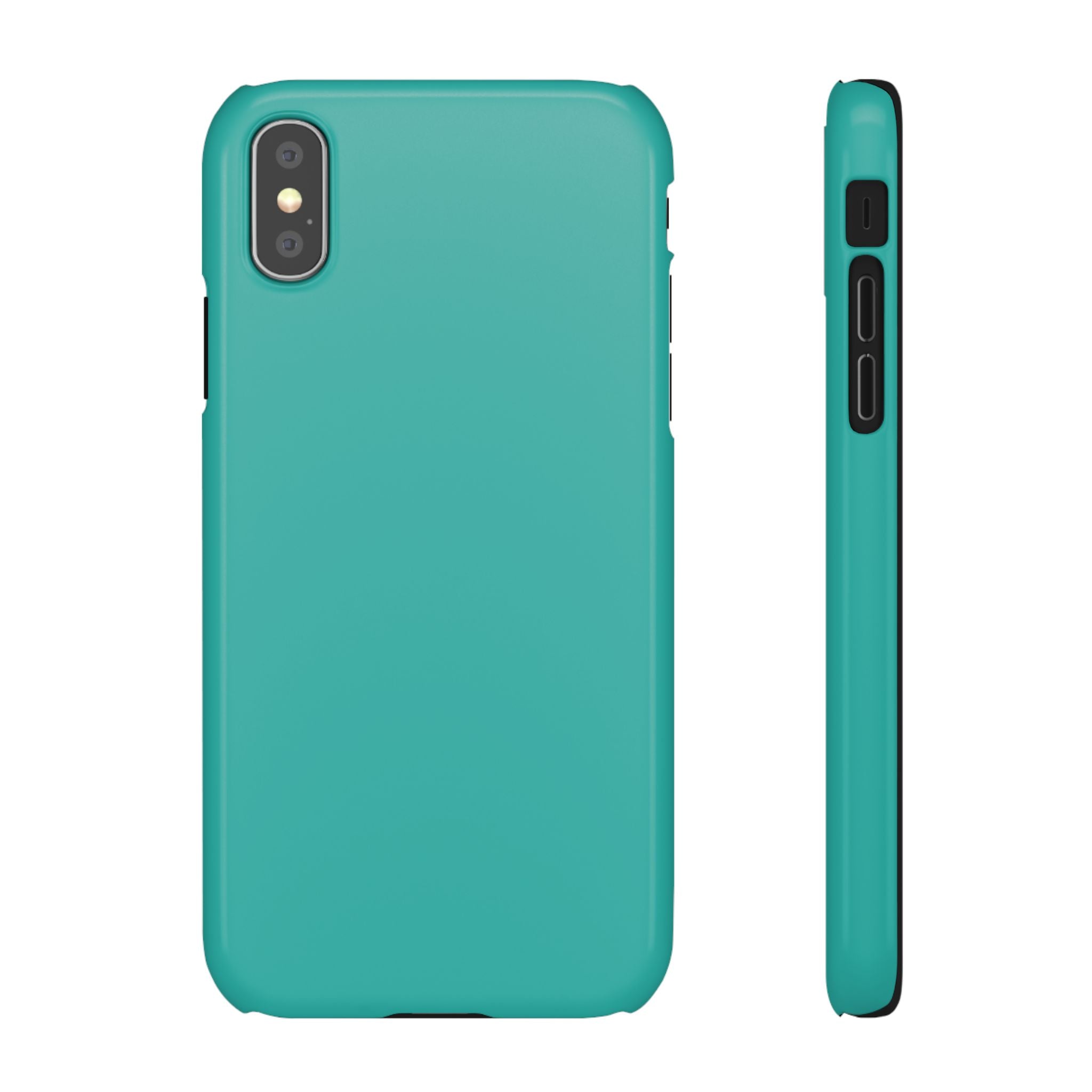 Teal Snap Phone Case