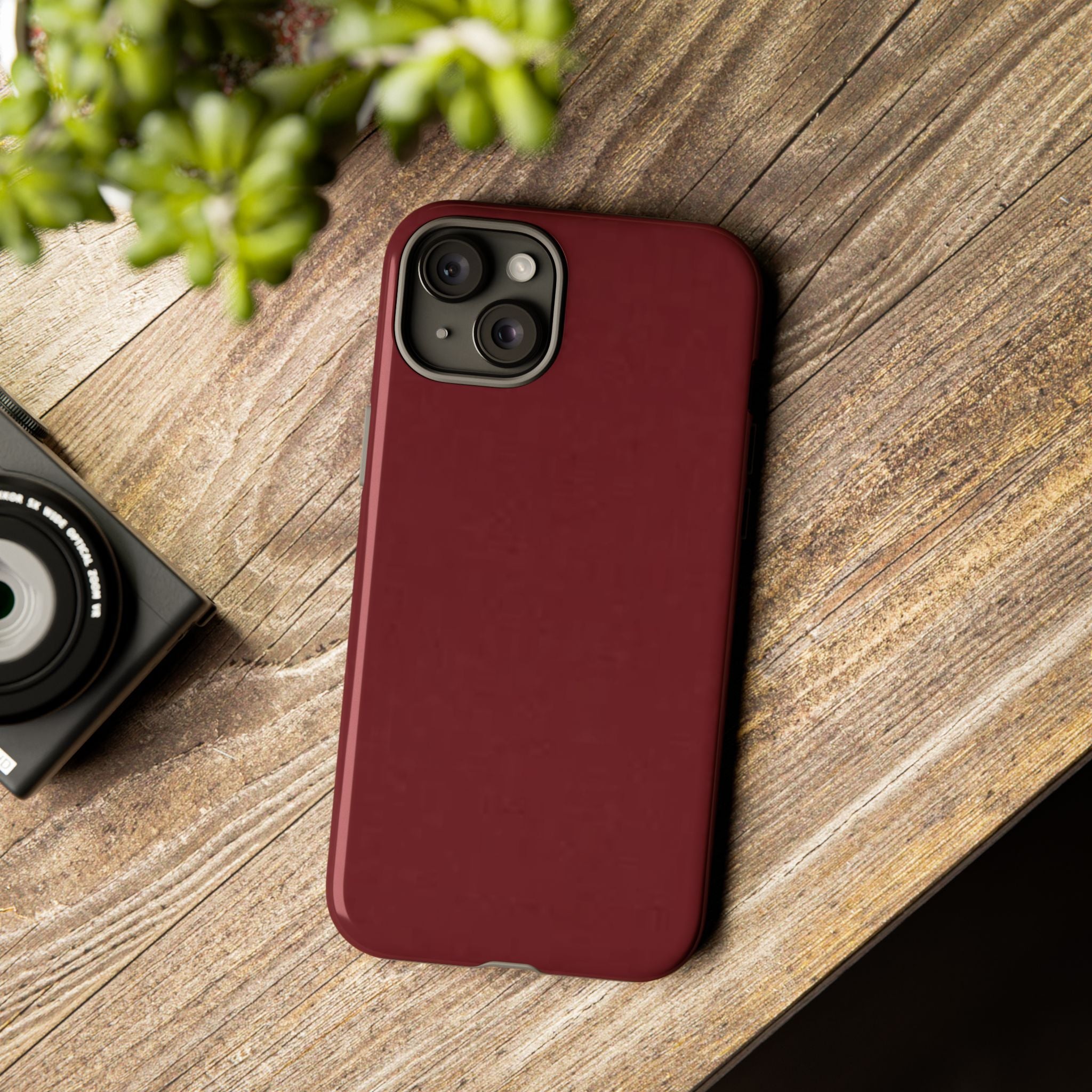 Dark Cherry Protective Phone Case