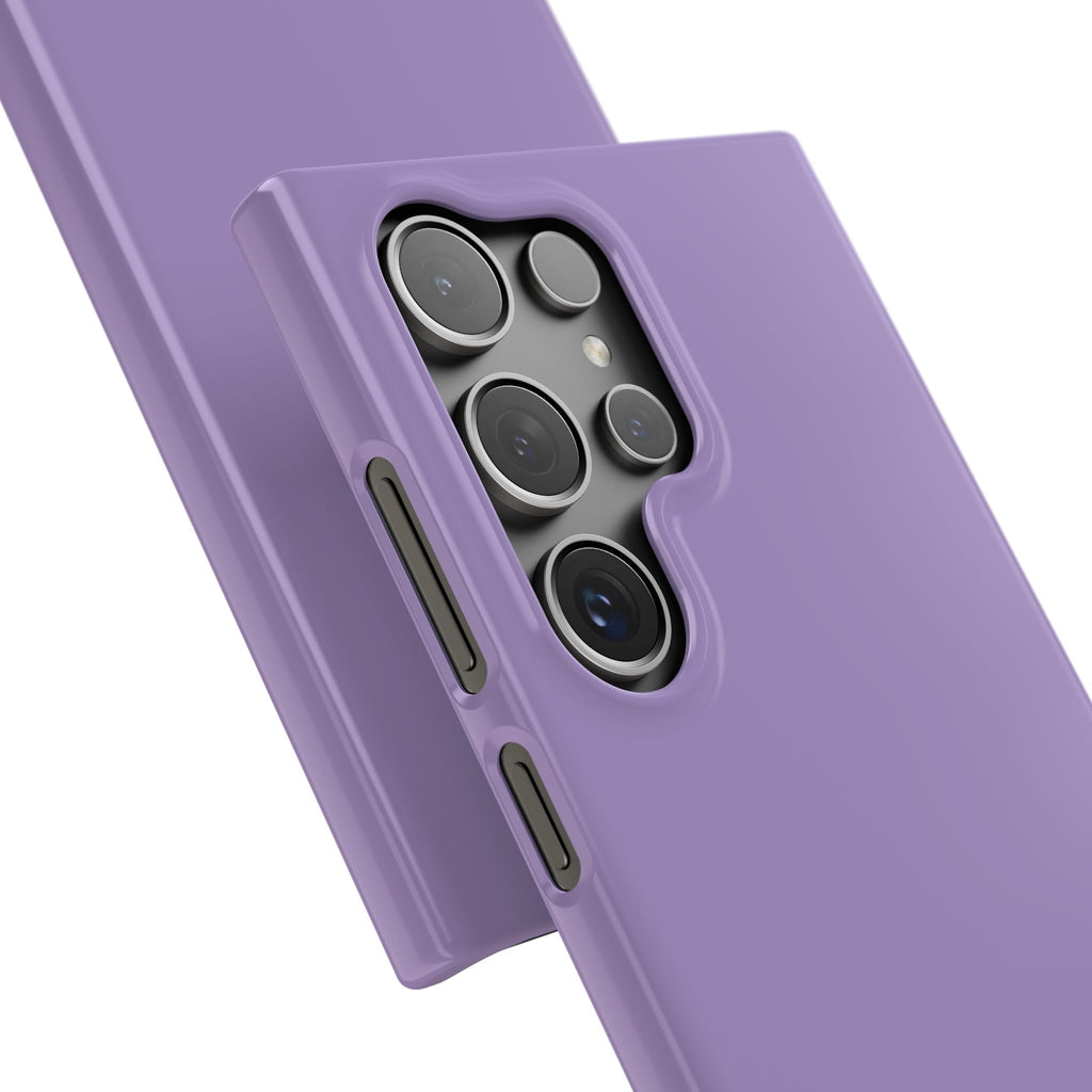 Lilac Snap Phone Case