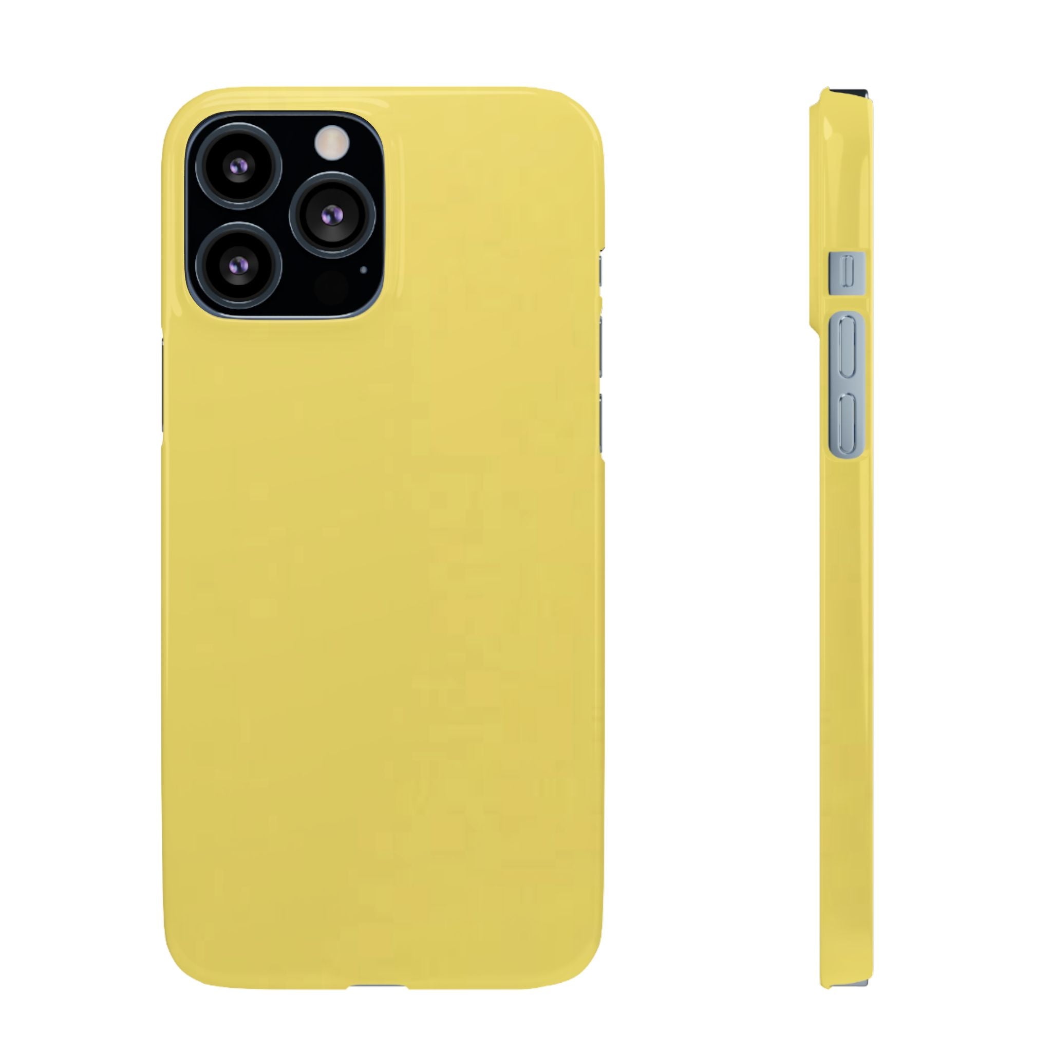Yellow Snap Phone Case