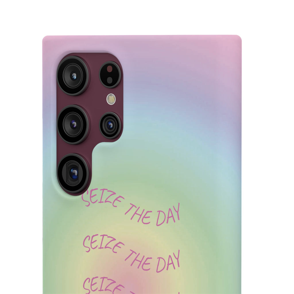 Carpe Diem Bermuda Halo Gradient Snap Phone Case