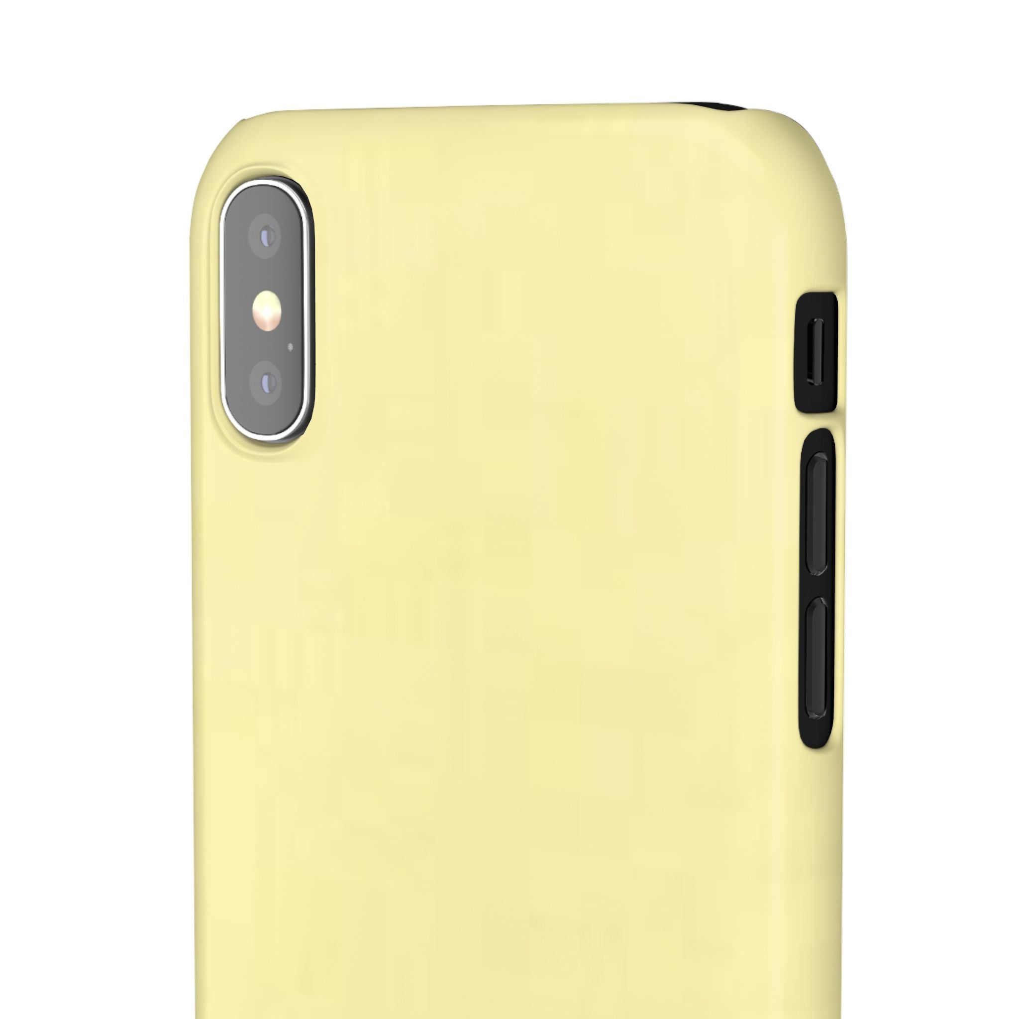 Pale Yellow Snap Phone Case