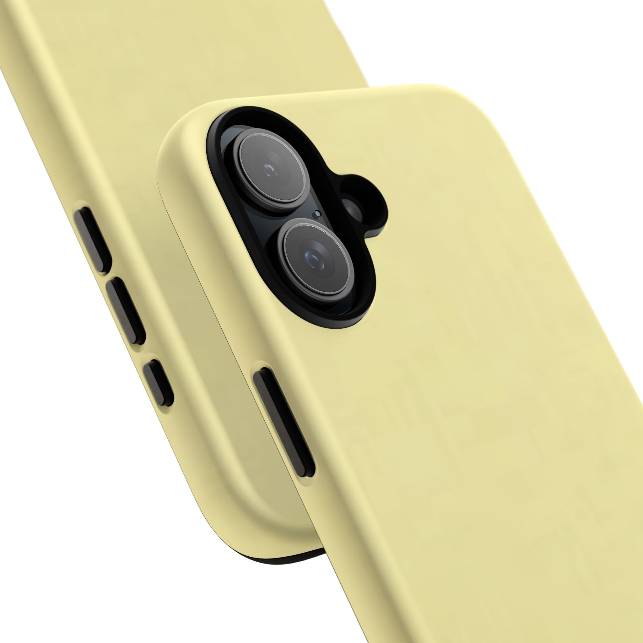 Pale Yellow Protective Phone Case