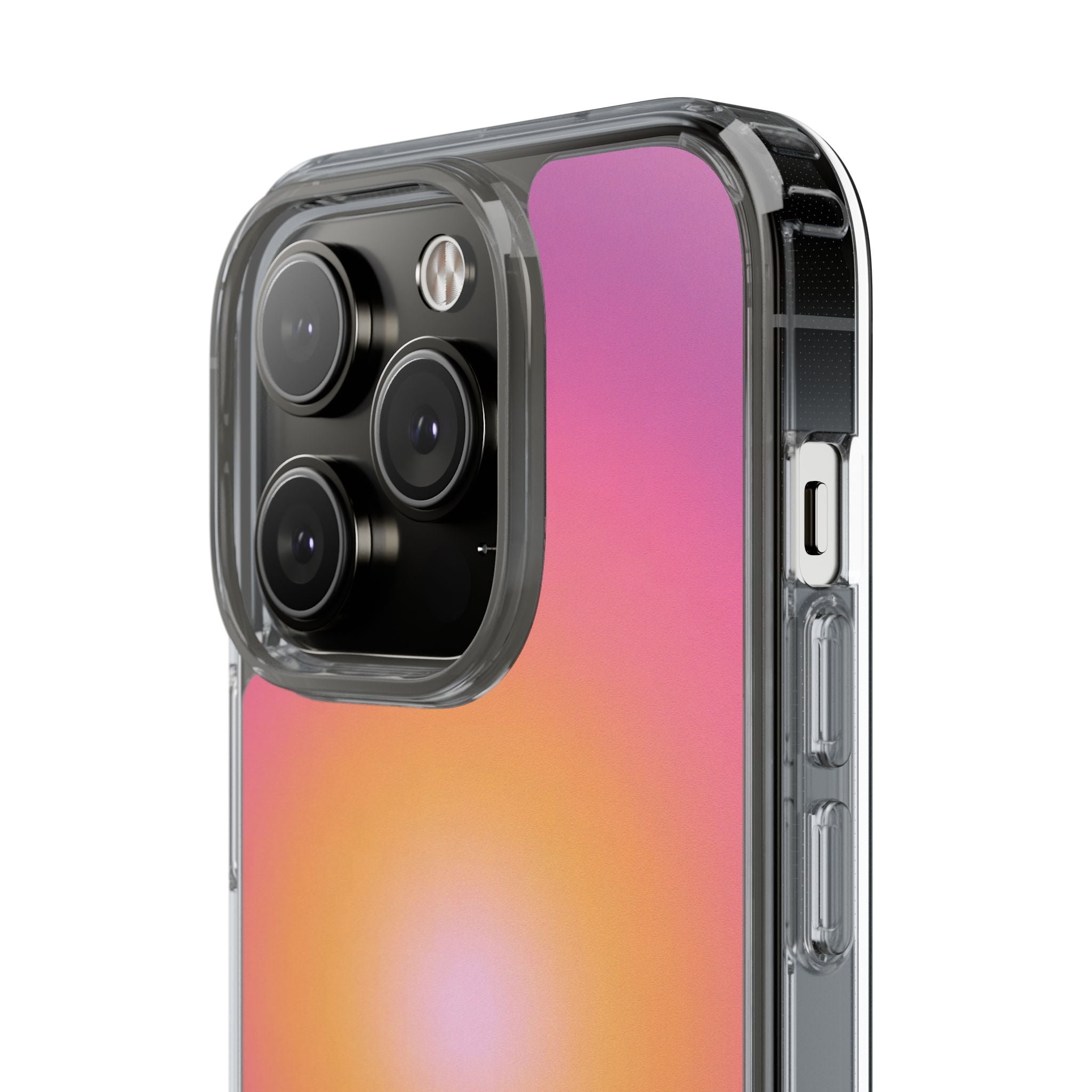 Sunset Gradient Clear Protective Cover
