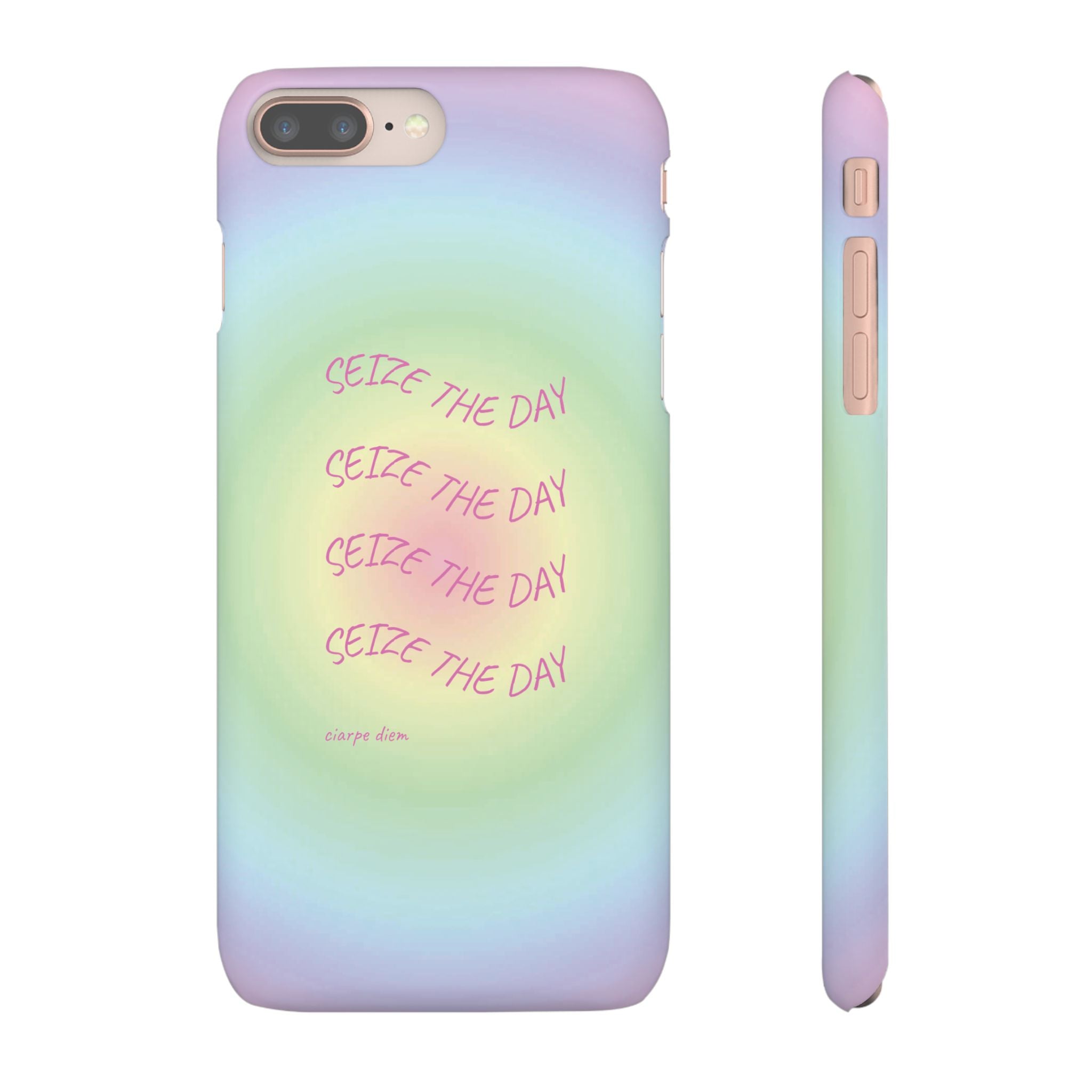 Carpe Diem Bermuda Halo Gradient Snap Phone Case