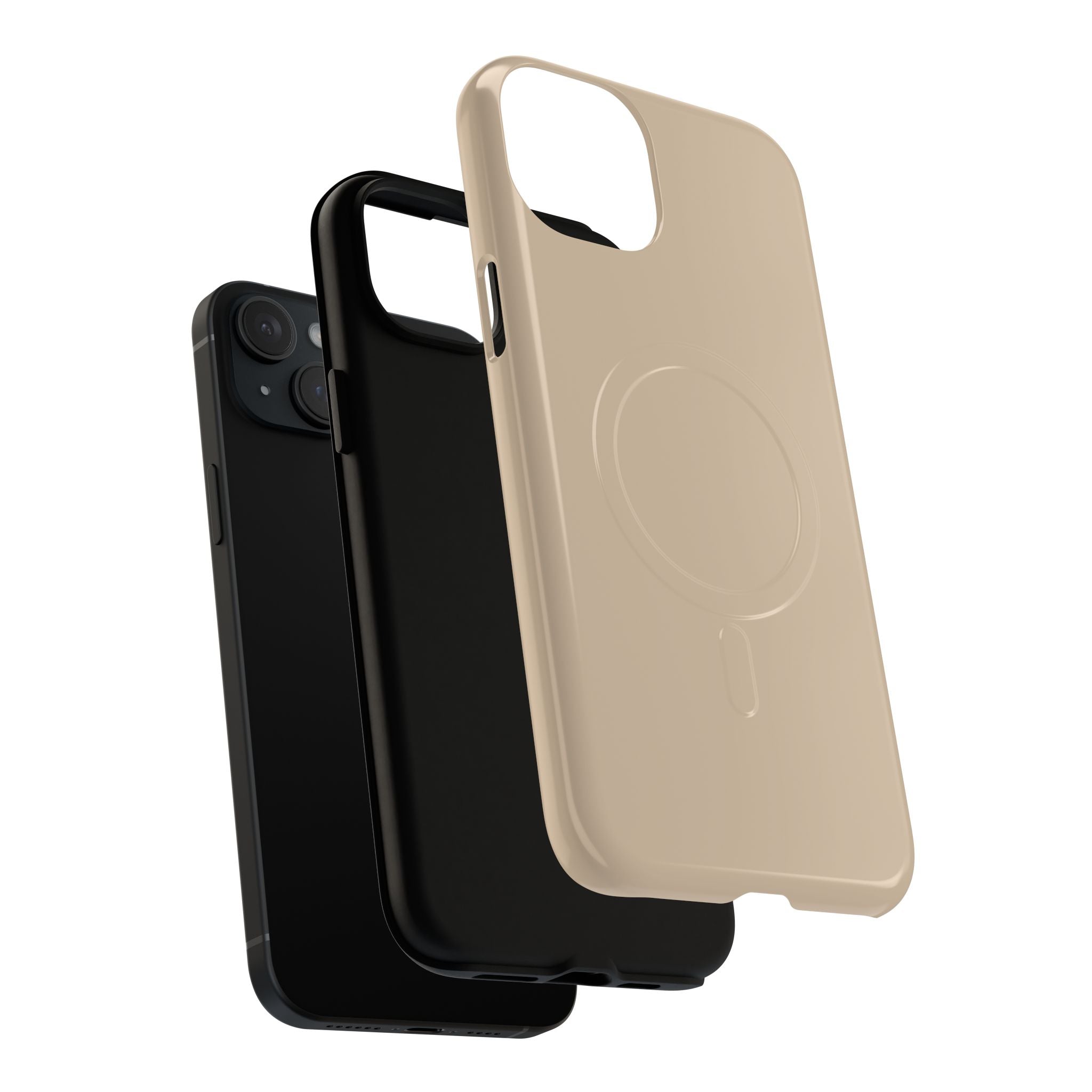 Beige MagSafe Phone Case