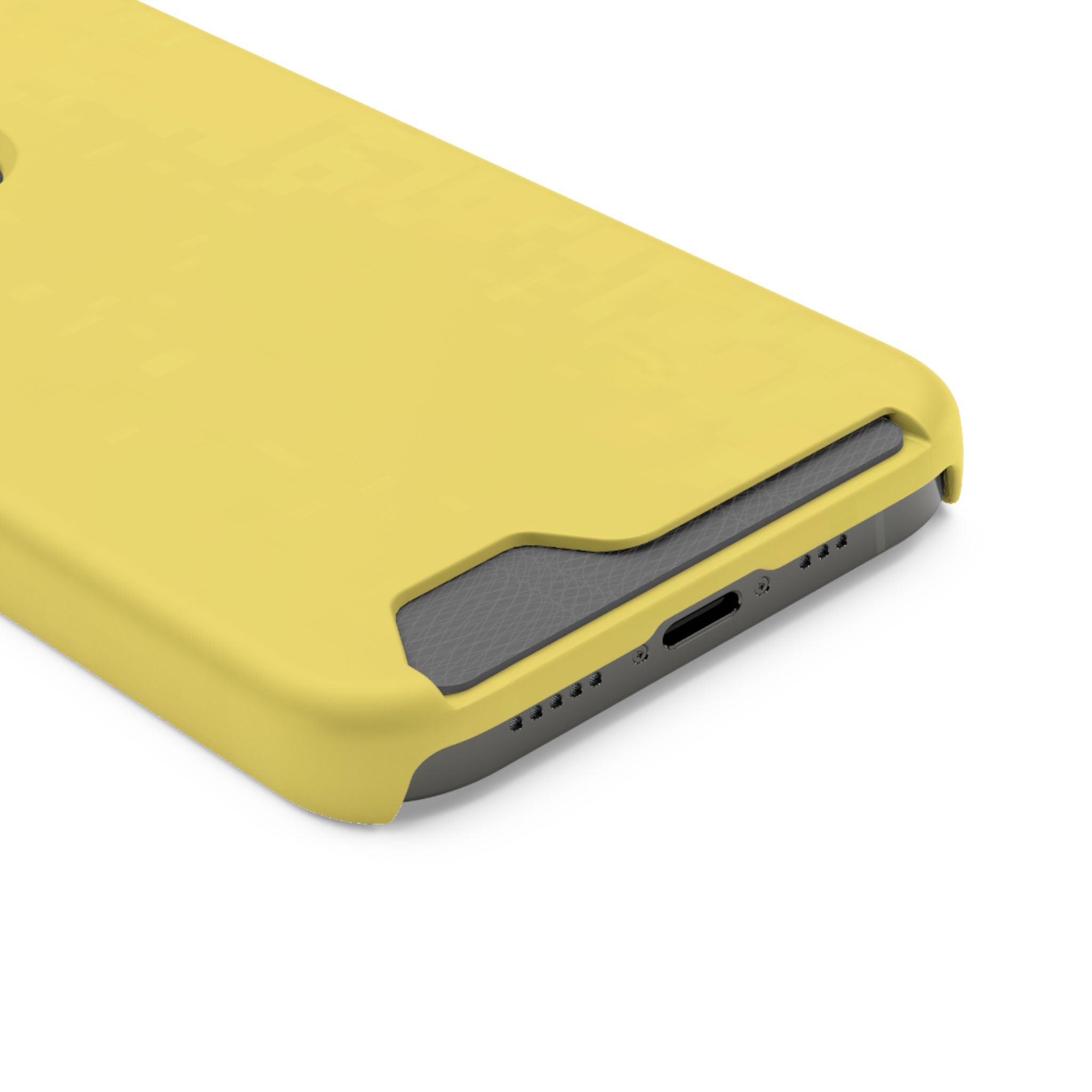 Yellow Card-Holder Phone Case