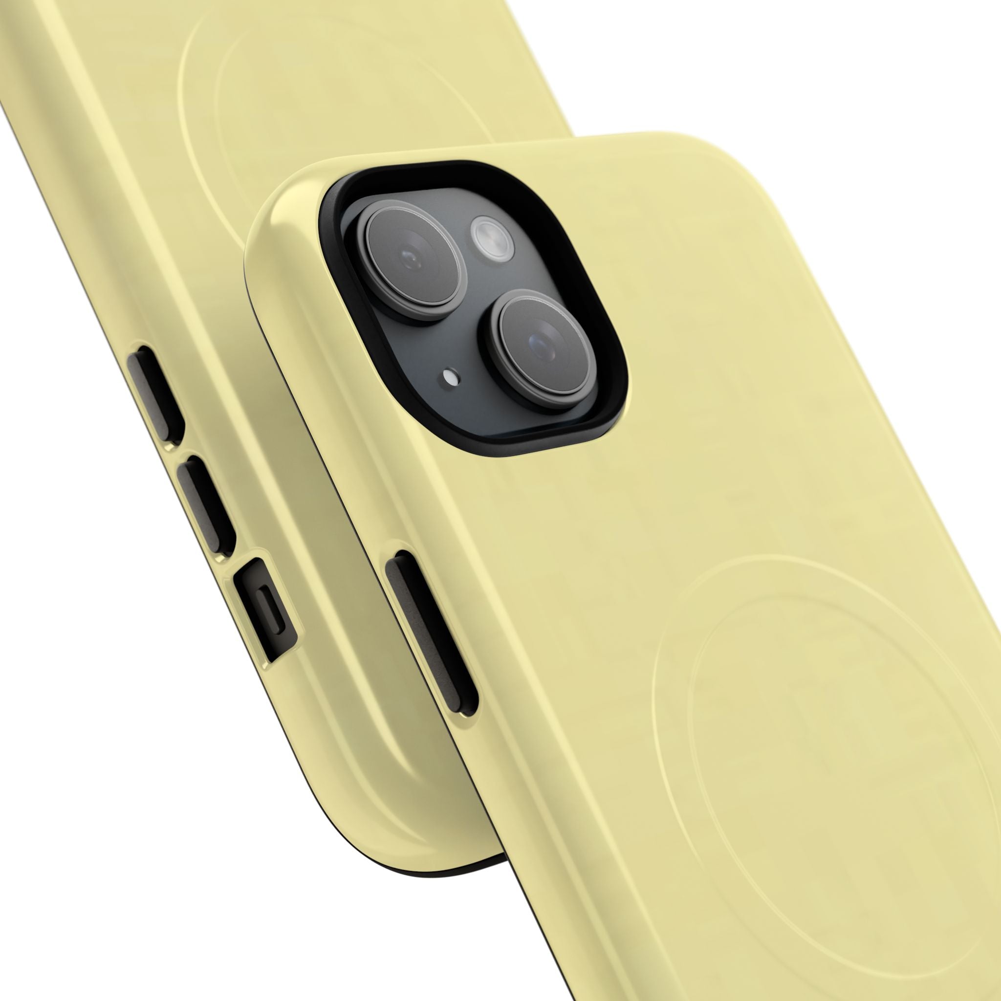 Pale Yellow MagSafe Protective Phone Case