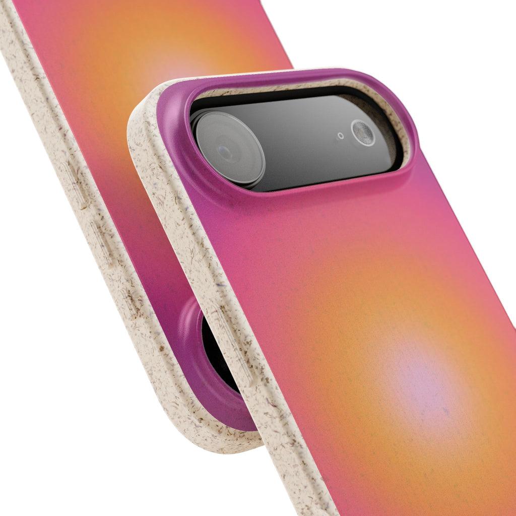 Sunset Glow Biodegradable Phone Case -  Eco-Friendly Cover