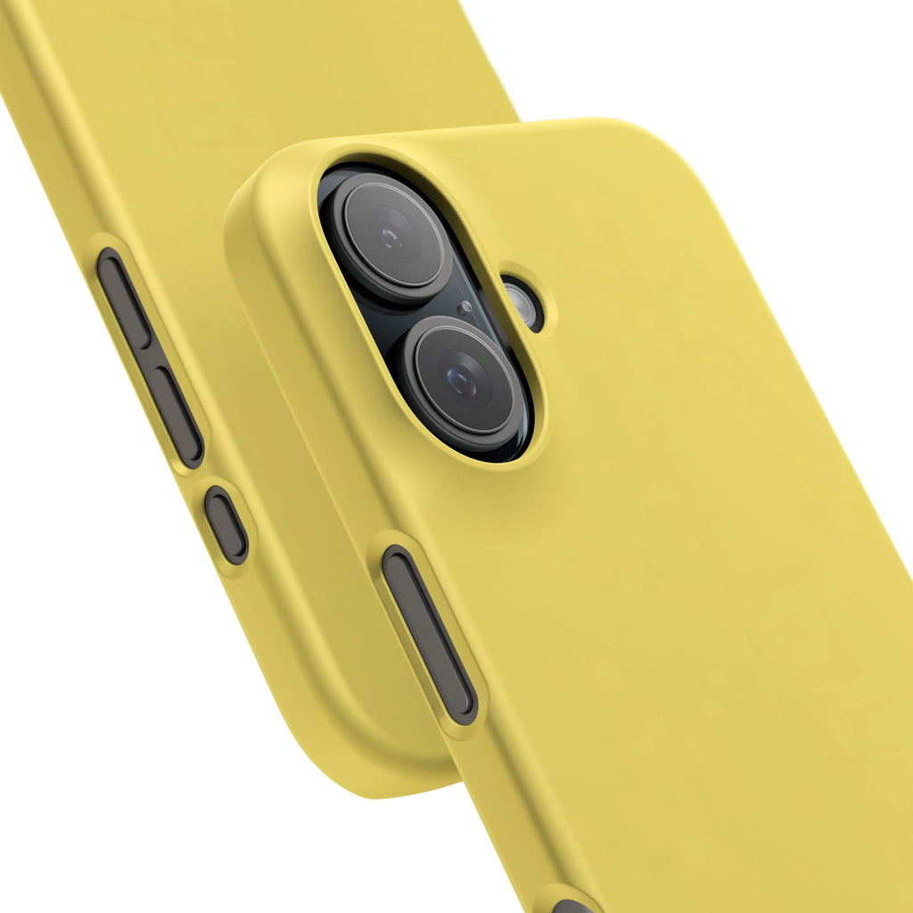 Yellow Snap Phone Case