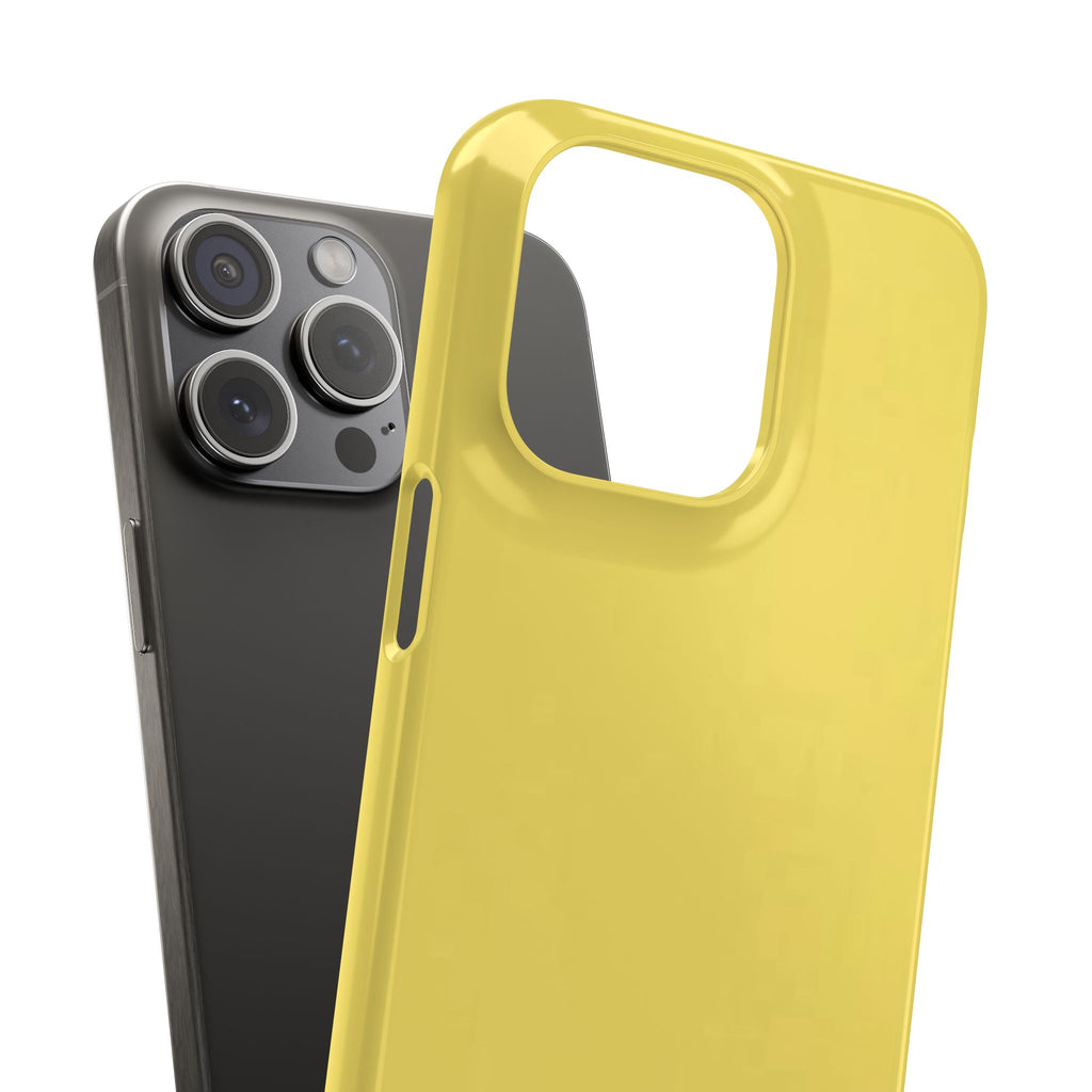 Yellow Snap Phone Case