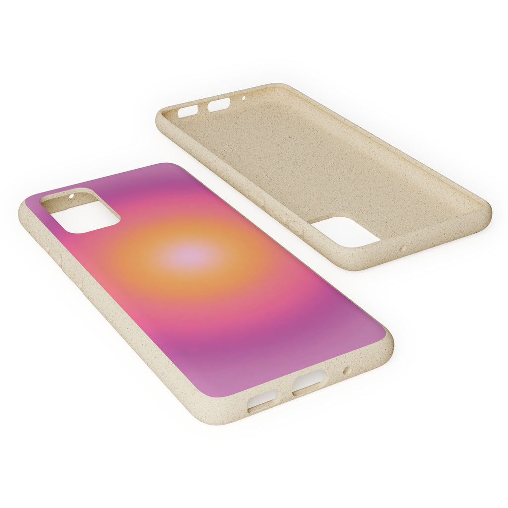 Sunset Glow Biodegradable Phone Case -  Eco-Friendly Cover
