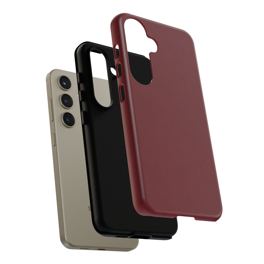 Dark Cherry Protective Phone Case