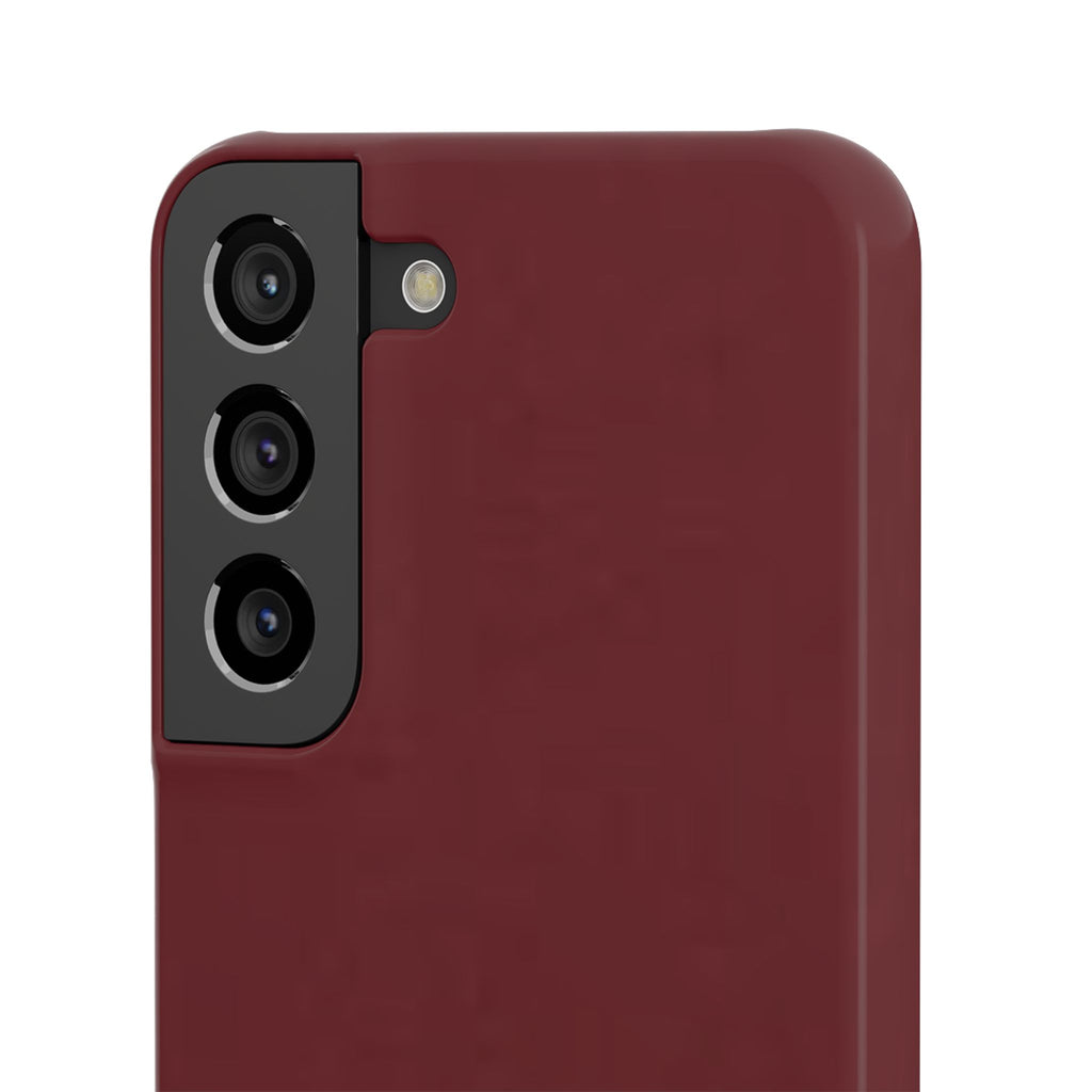 Dark Cherry Snap Phone Case