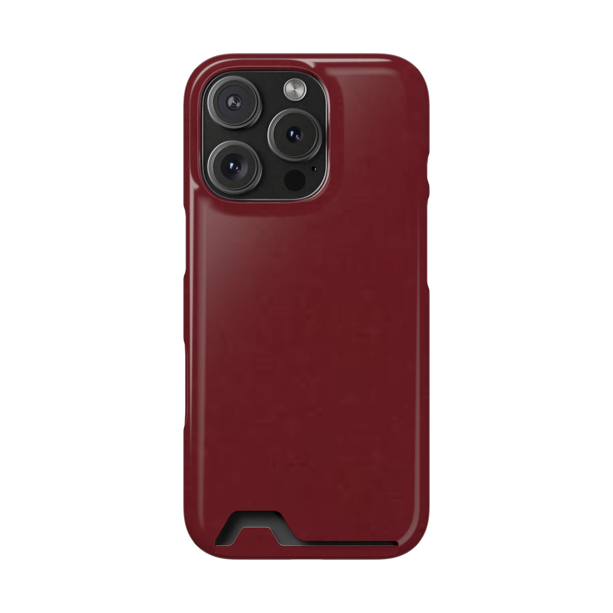 Dark Cherry Card Holder Phone Case