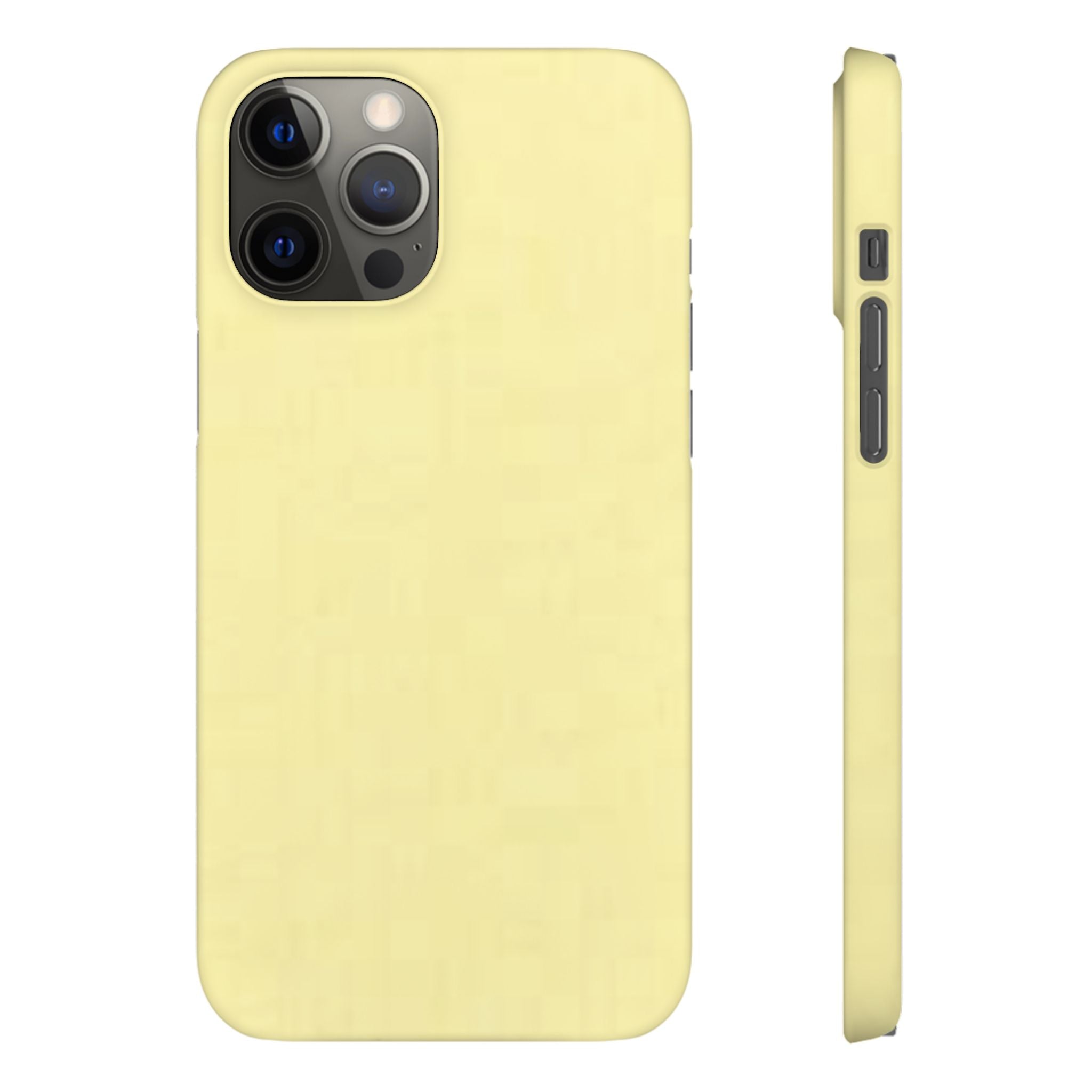 Pale Yellow Snap Phone Case