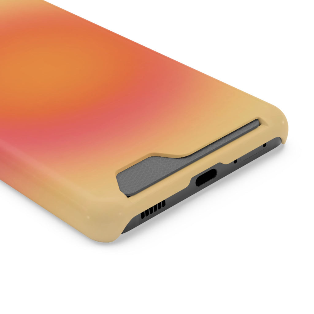 Sunset Gradient Phone Case with Card Slot