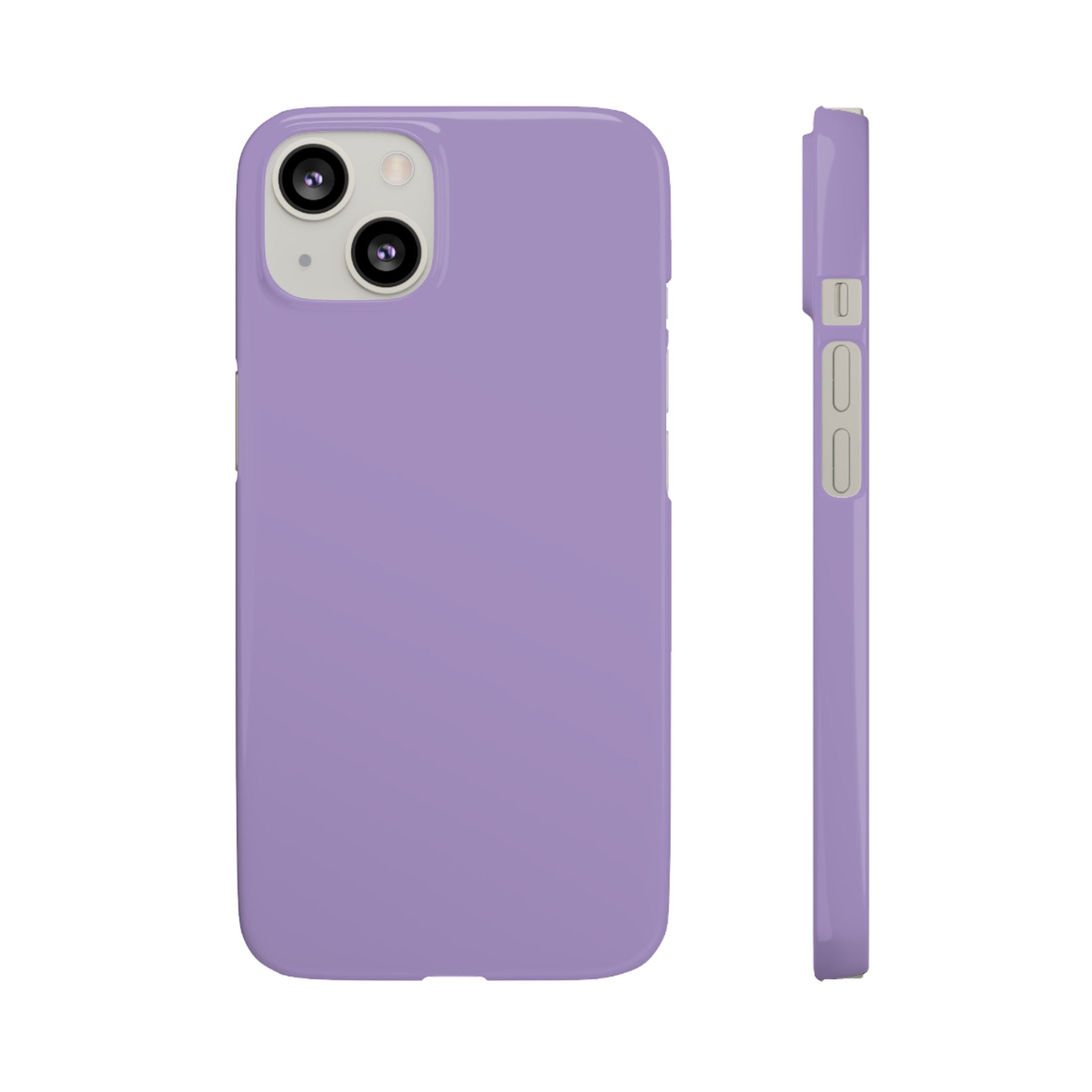 Lilac Snap Phone Case