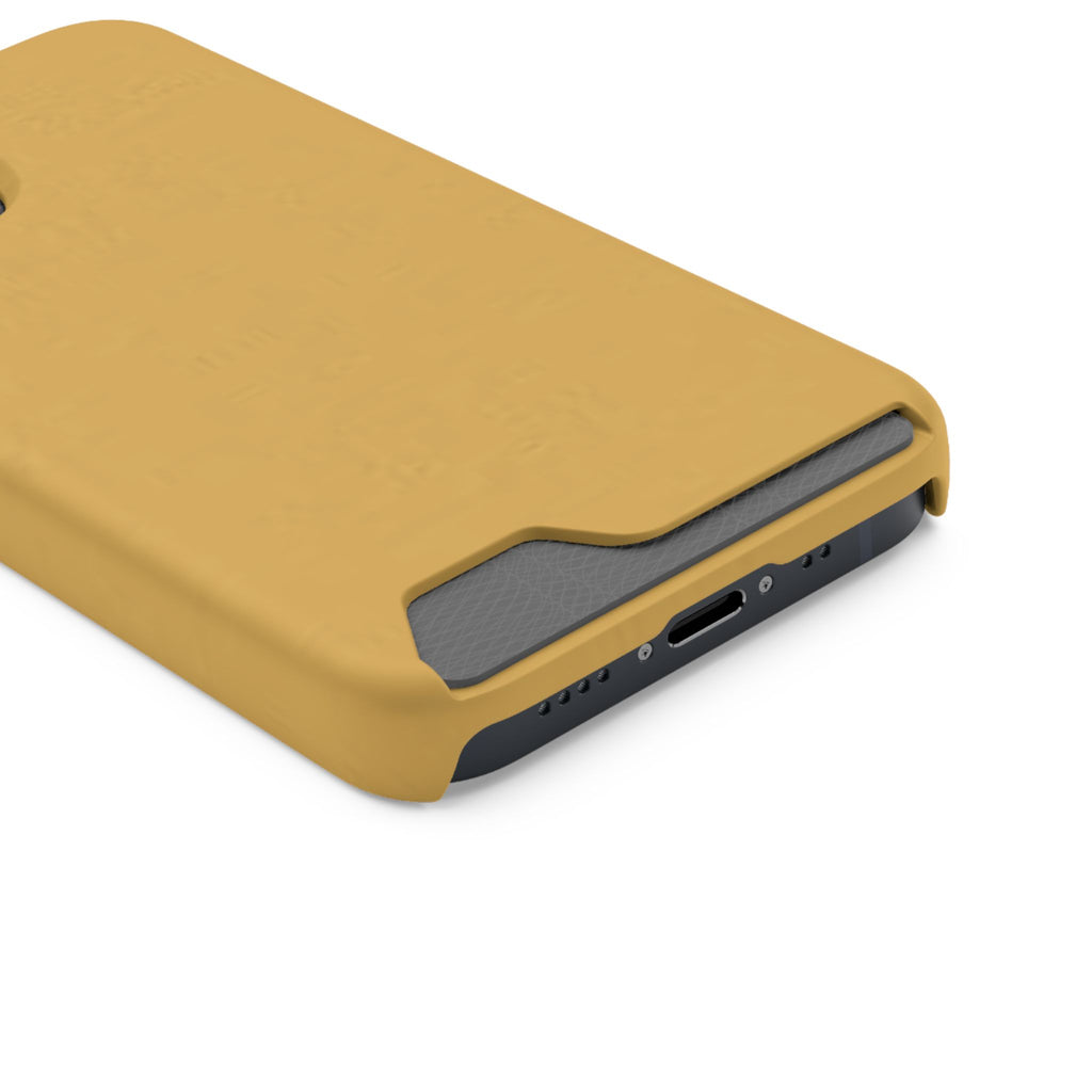 Mustard Card Holder Phone Case