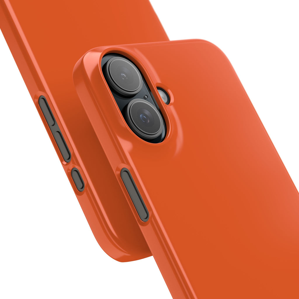 Orange Snap Phone Case