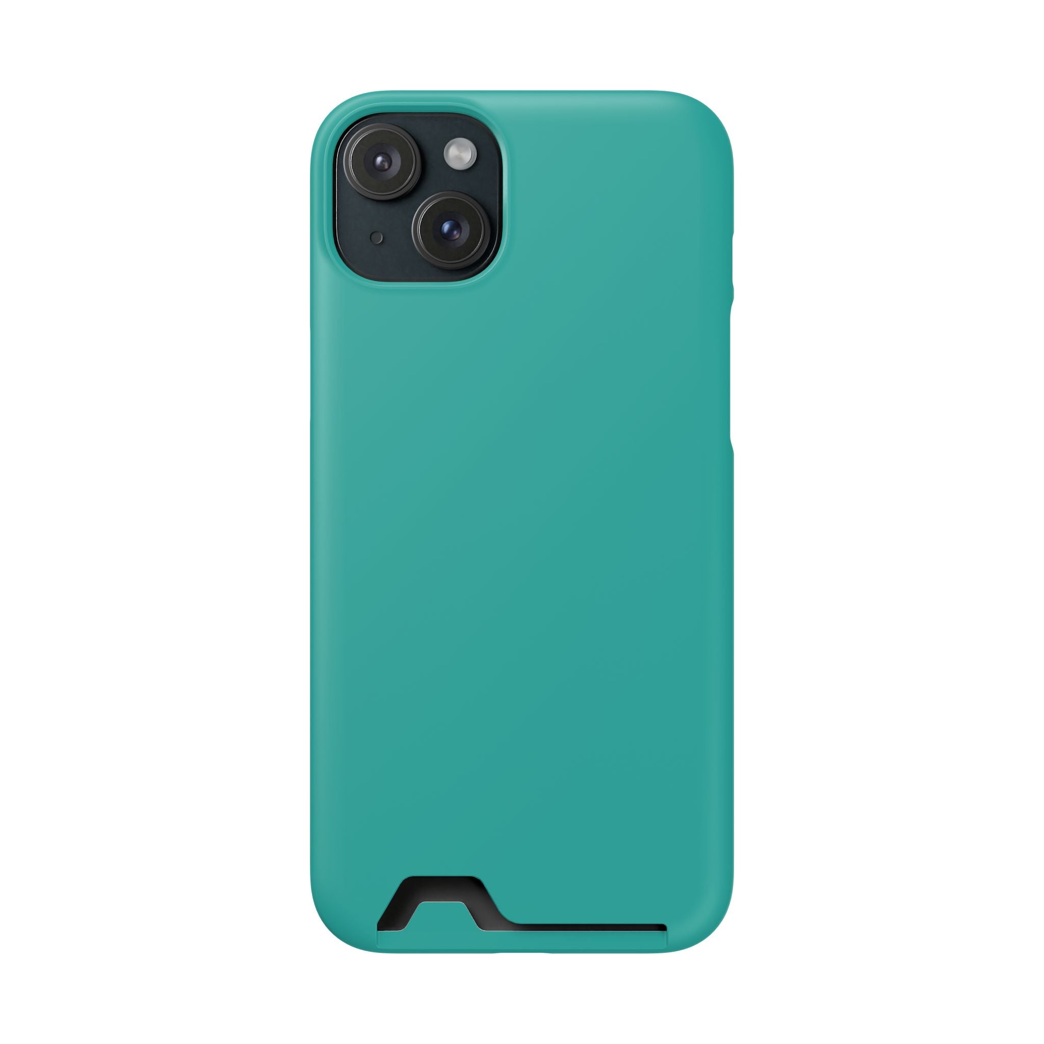 Teal Card-Holder Phone Case
