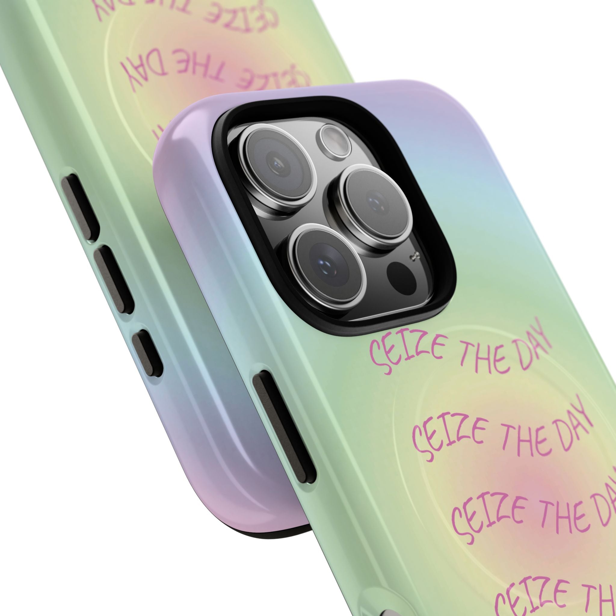 Bermuda Halo Seize The Day Gradient MagSafe Protective Phone Case