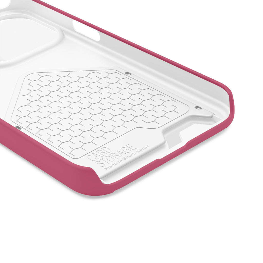Raspberry Card Holder Phone Case