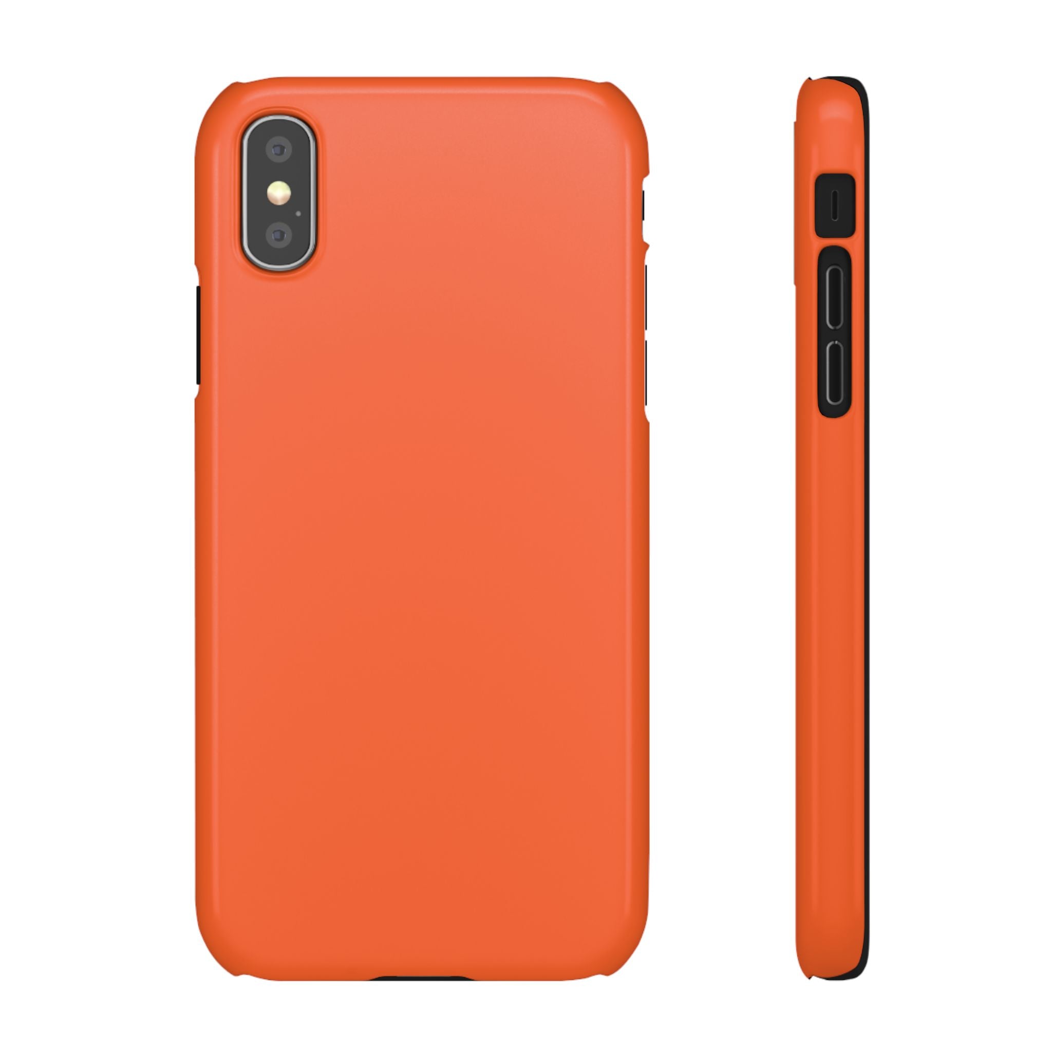 Orange Snap Phone Case