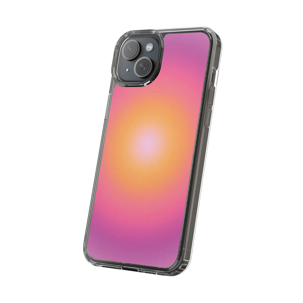 Sunset Gradient Clear Protective Cover
