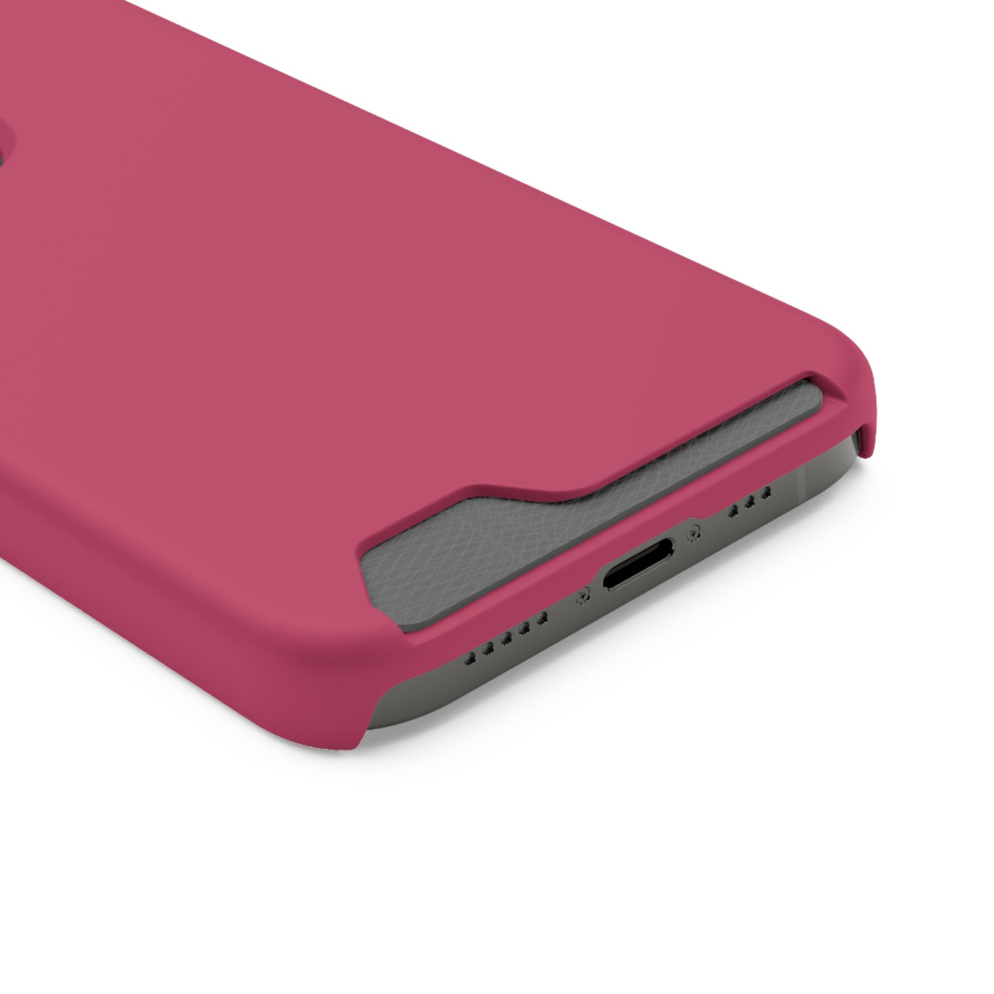Raspberry Card Holder Phone Case