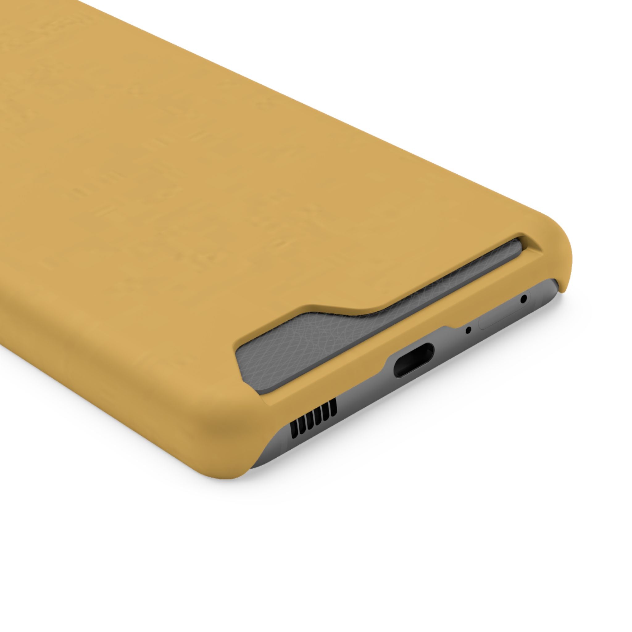 Mustard Card Holder Phone Case