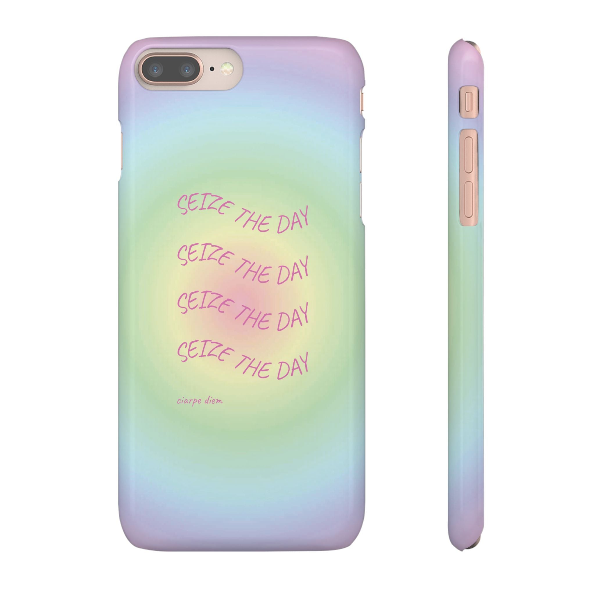 Carpe Diem Bermuda Halo Gradient Snap Phone Case