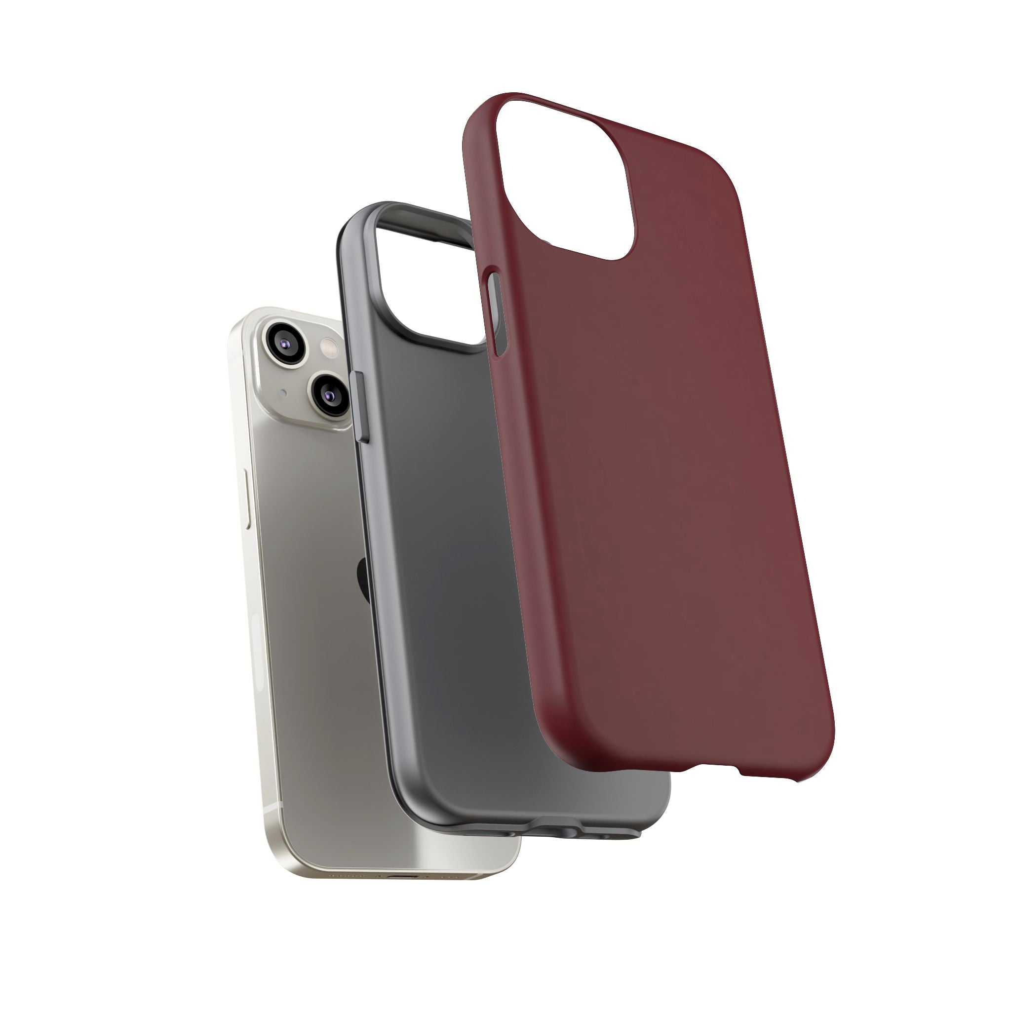 Dark Cherry Protective Phone Case