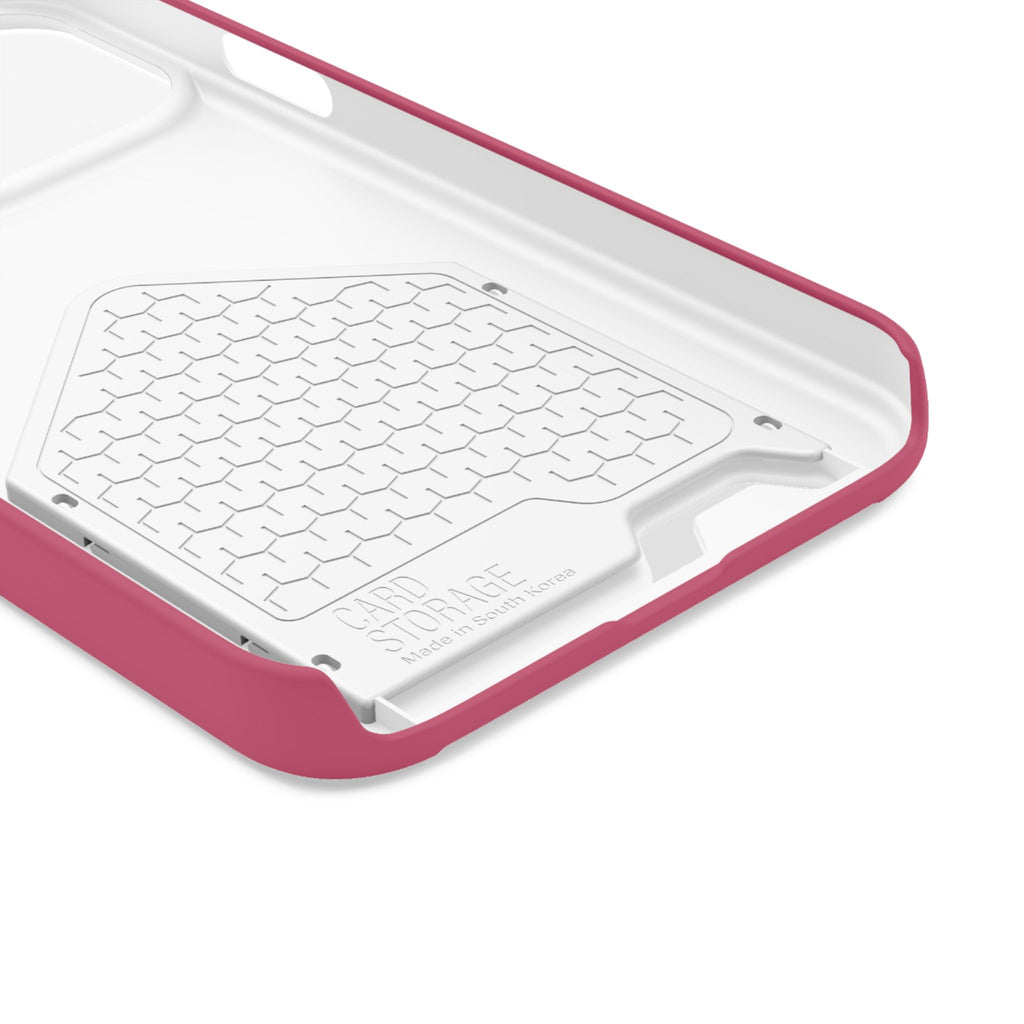 Raspberry Card Holder Phone Case
