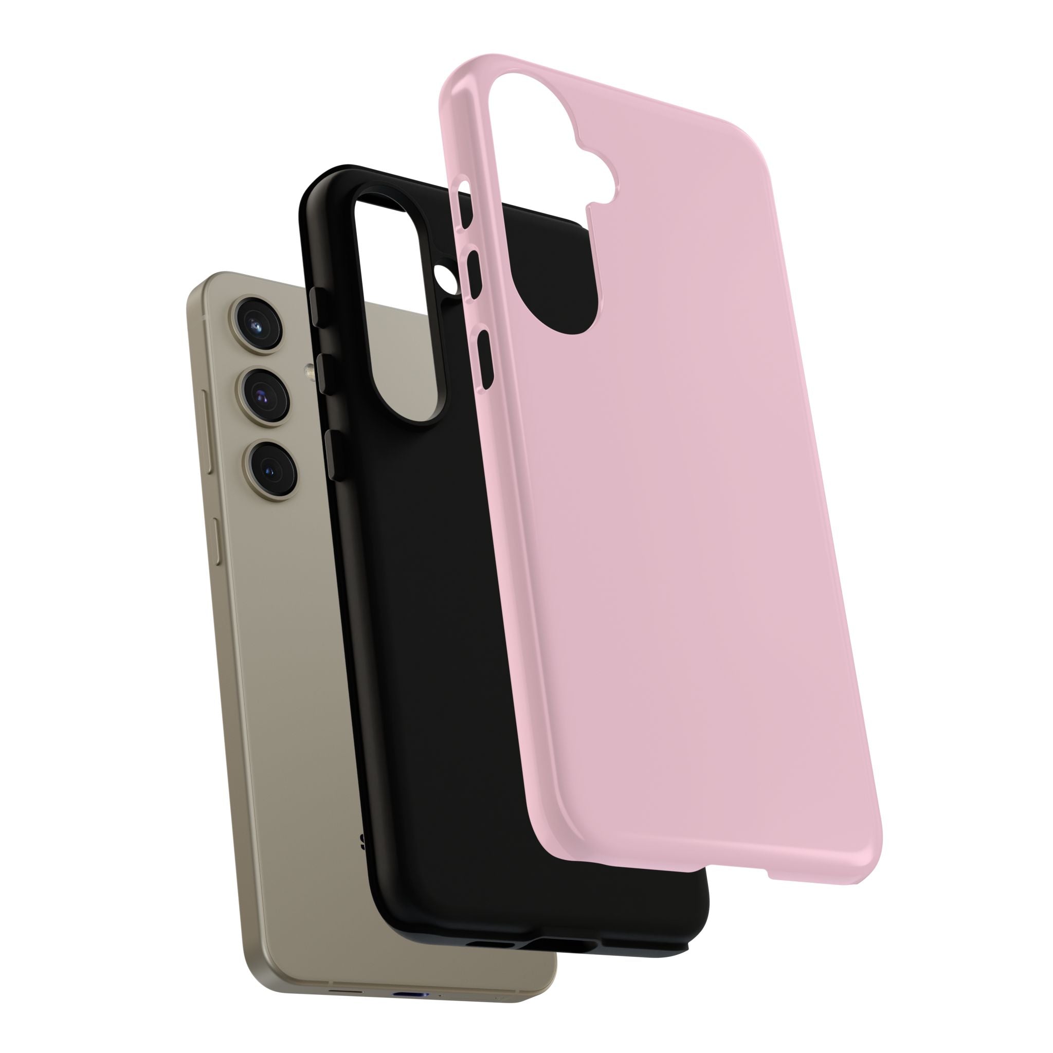 Pale Pink Protective Phone Case