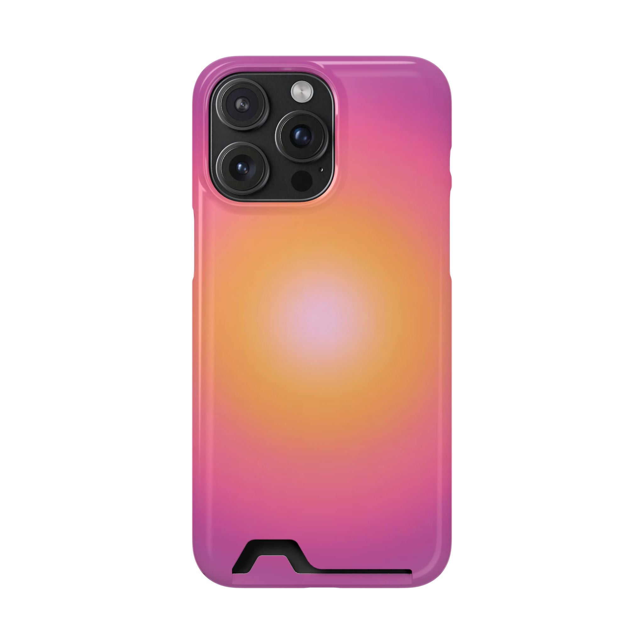 Sunset Gradient Phone Case with Card Holder