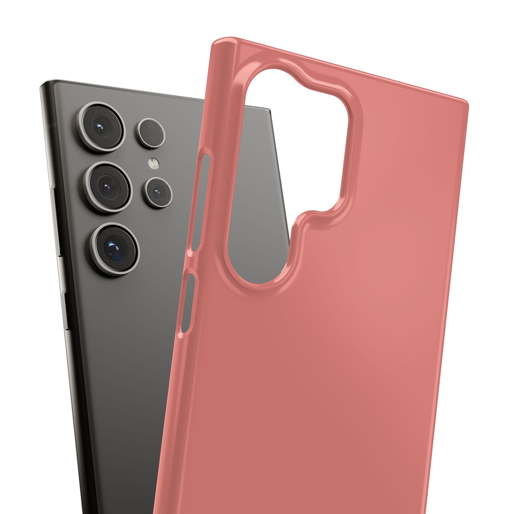 Frosty Pink Snap Phone Case