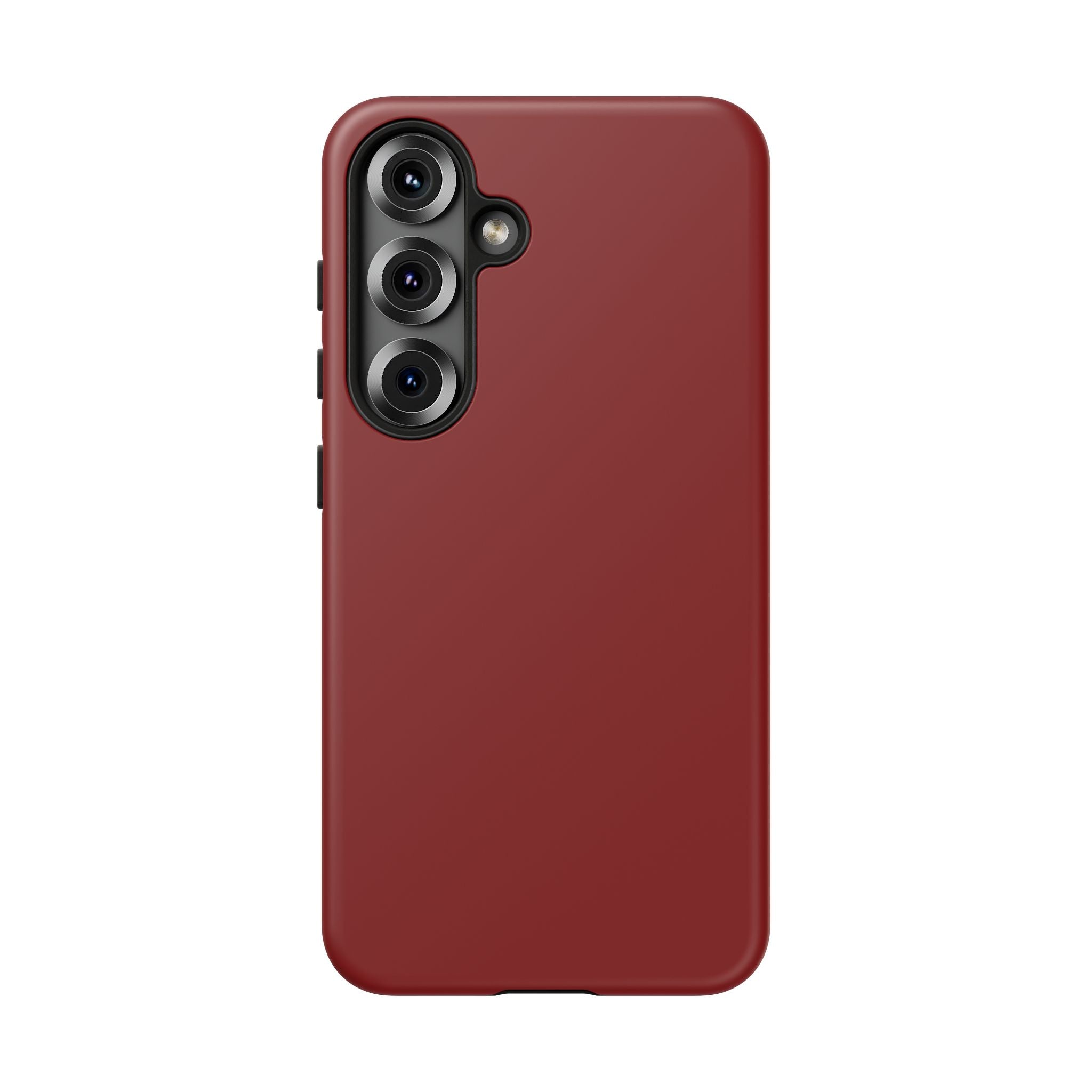 Dark Red Protective Phone Case