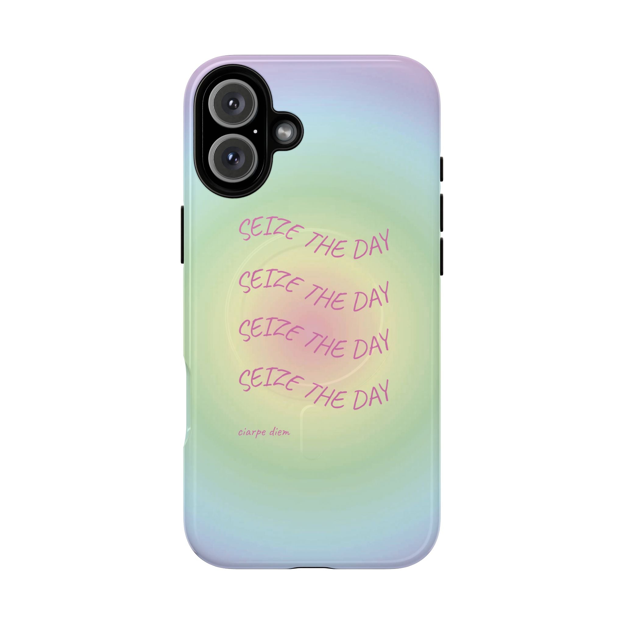 Bermuda Halo Seize The Day Gradient MagSafe Protective Phone Case