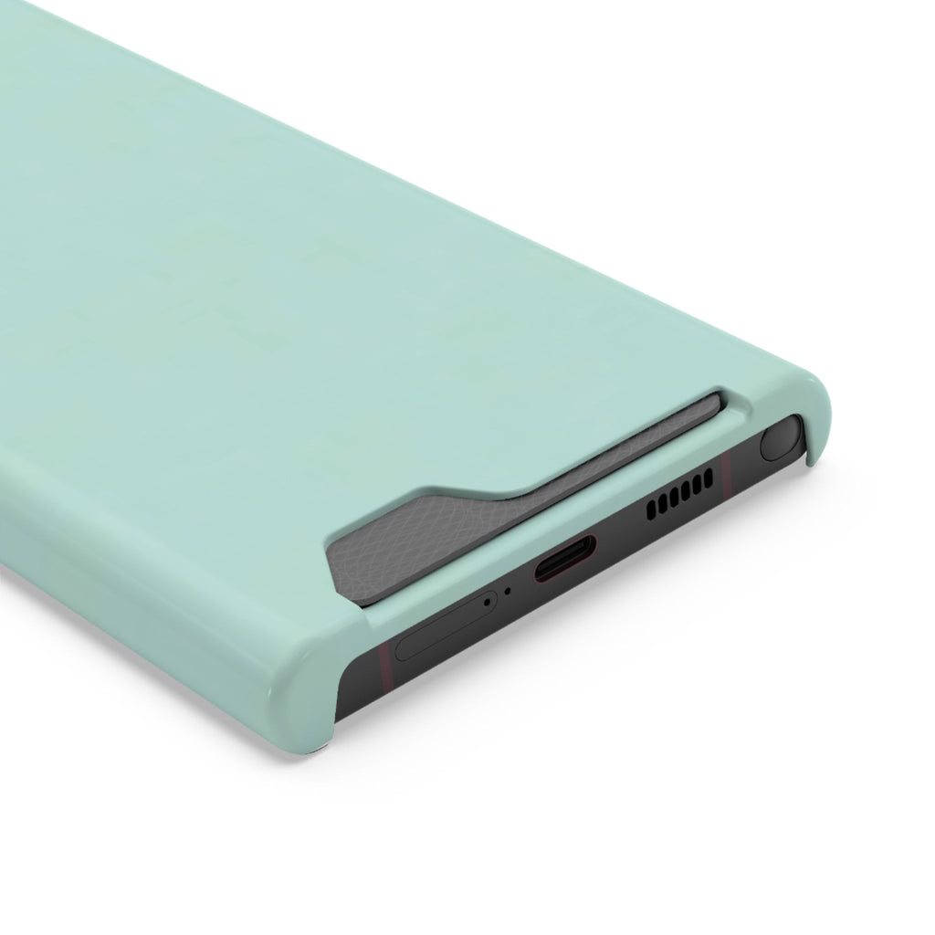 Light Mint Card Holder Phone Case